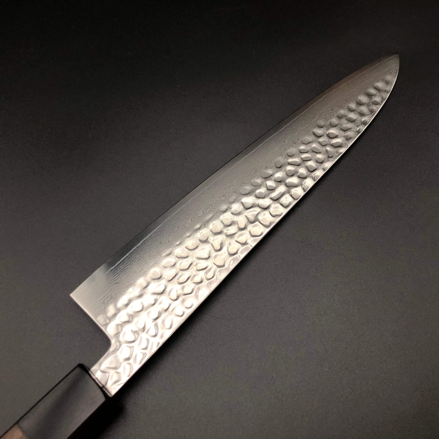 Stainless‐clad Gyuto 210㎜ VG10 Steel Damascus 69 layer Rosewood Handle