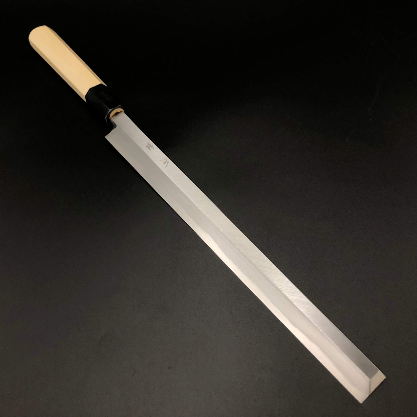Takobiki Blue 270㎜ 2 Steel Octagonal angle Magnolia