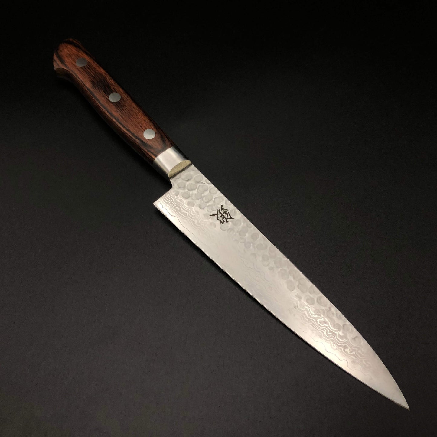 Stainless Petty 135㎜ VG10 Steel Damascus 17 layer Mahogany Yo Handle
