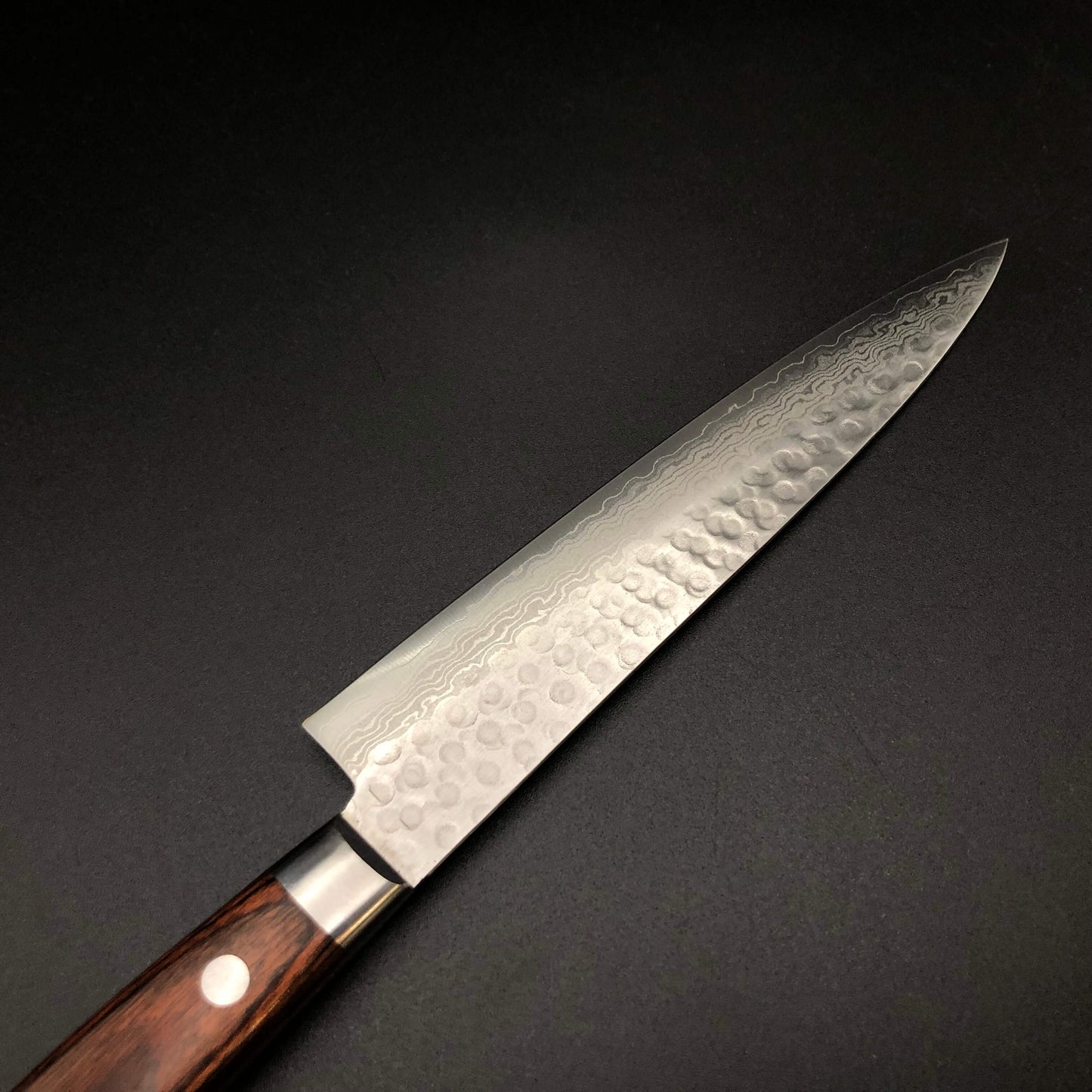 Stainless Petty 135㎜ VG10 Steel Damascus 17 layer Mahogany Yo Handle