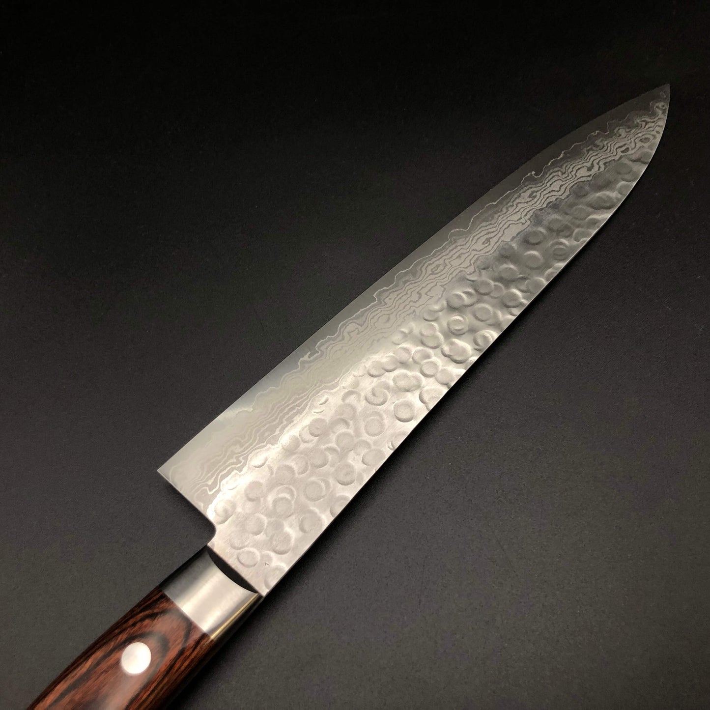 Stainless Gyuto 210㎜ VG10 Steel Damascus 17 layer Mahogany Yo Handle