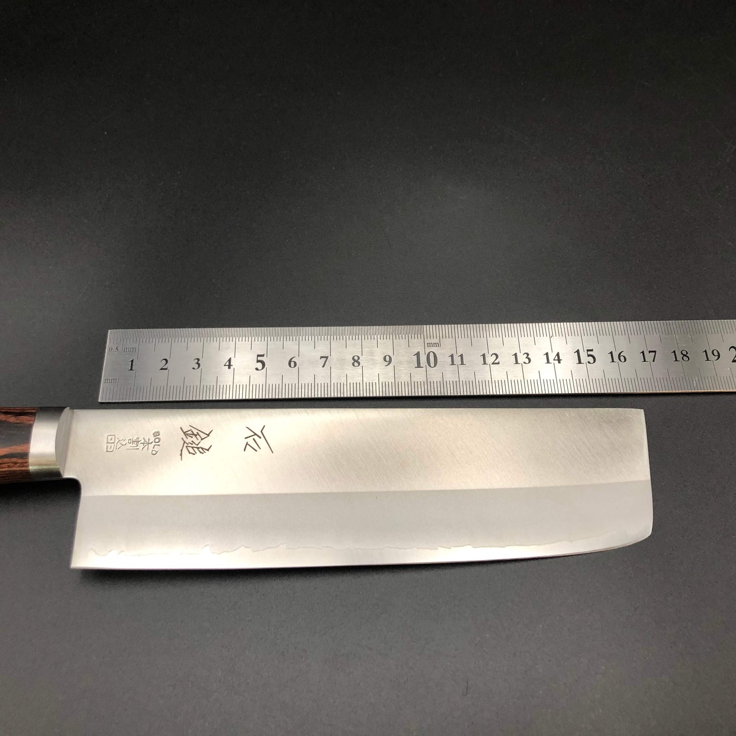 Stainless Nakiri 165㎜ VG10 Steel Yo Handle