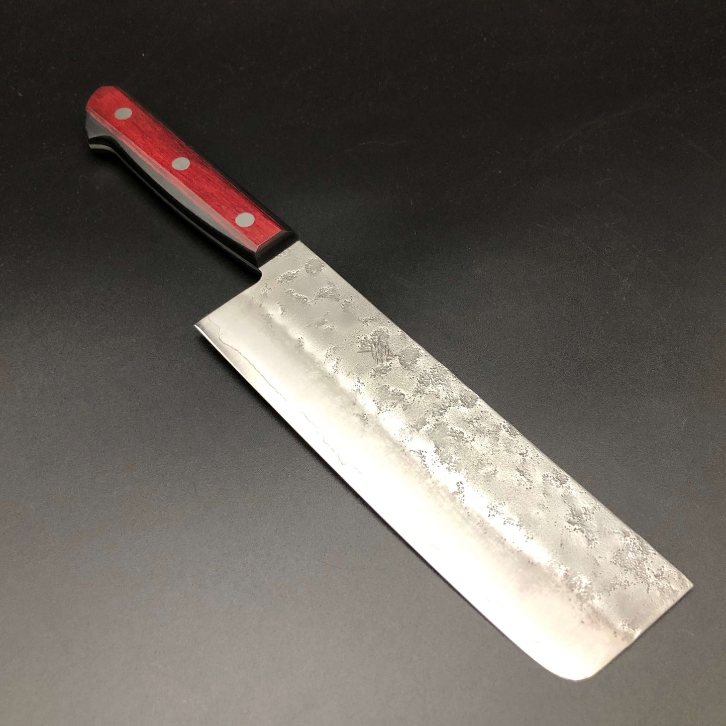 Stainless Nakiri 165㎜ Silver 3 Steel Yo Handle