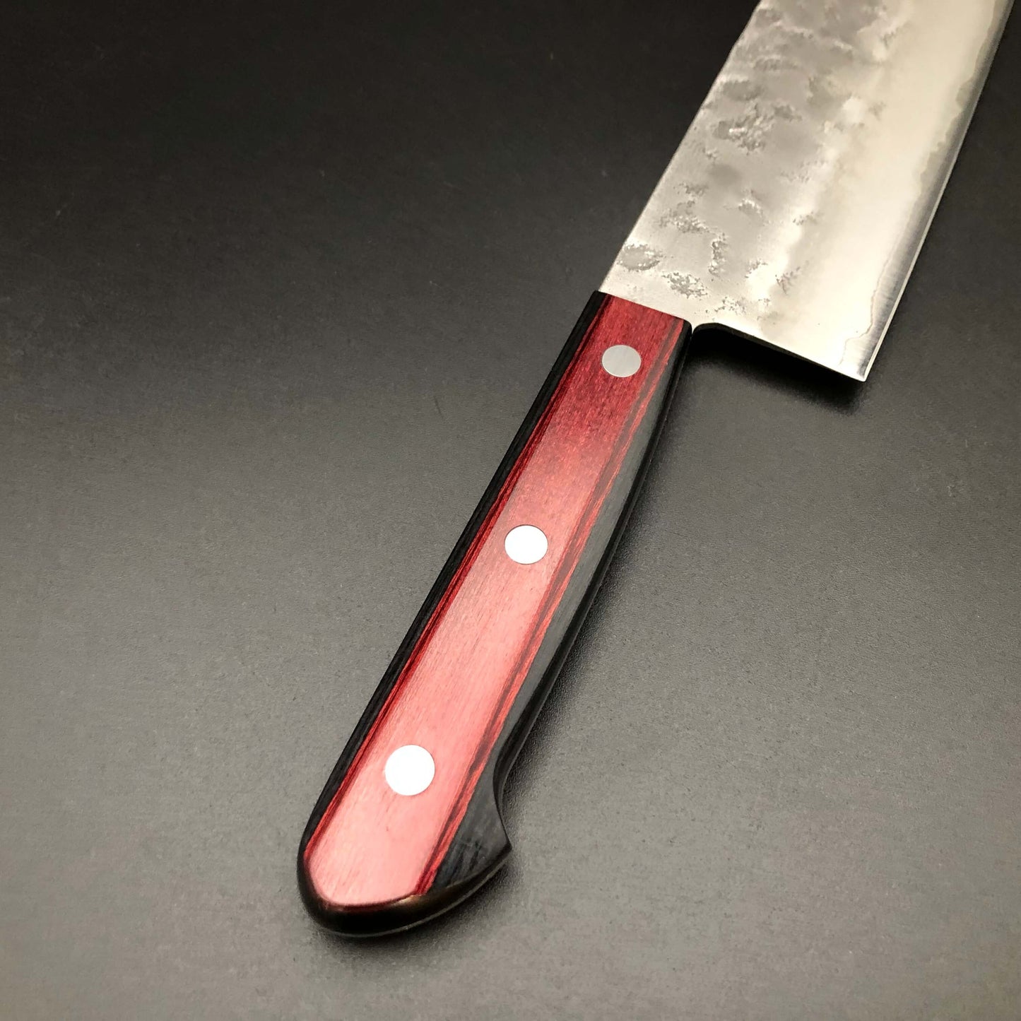 Stainless Nakiri 165㎜ Silver 3 Steel Yo Handle