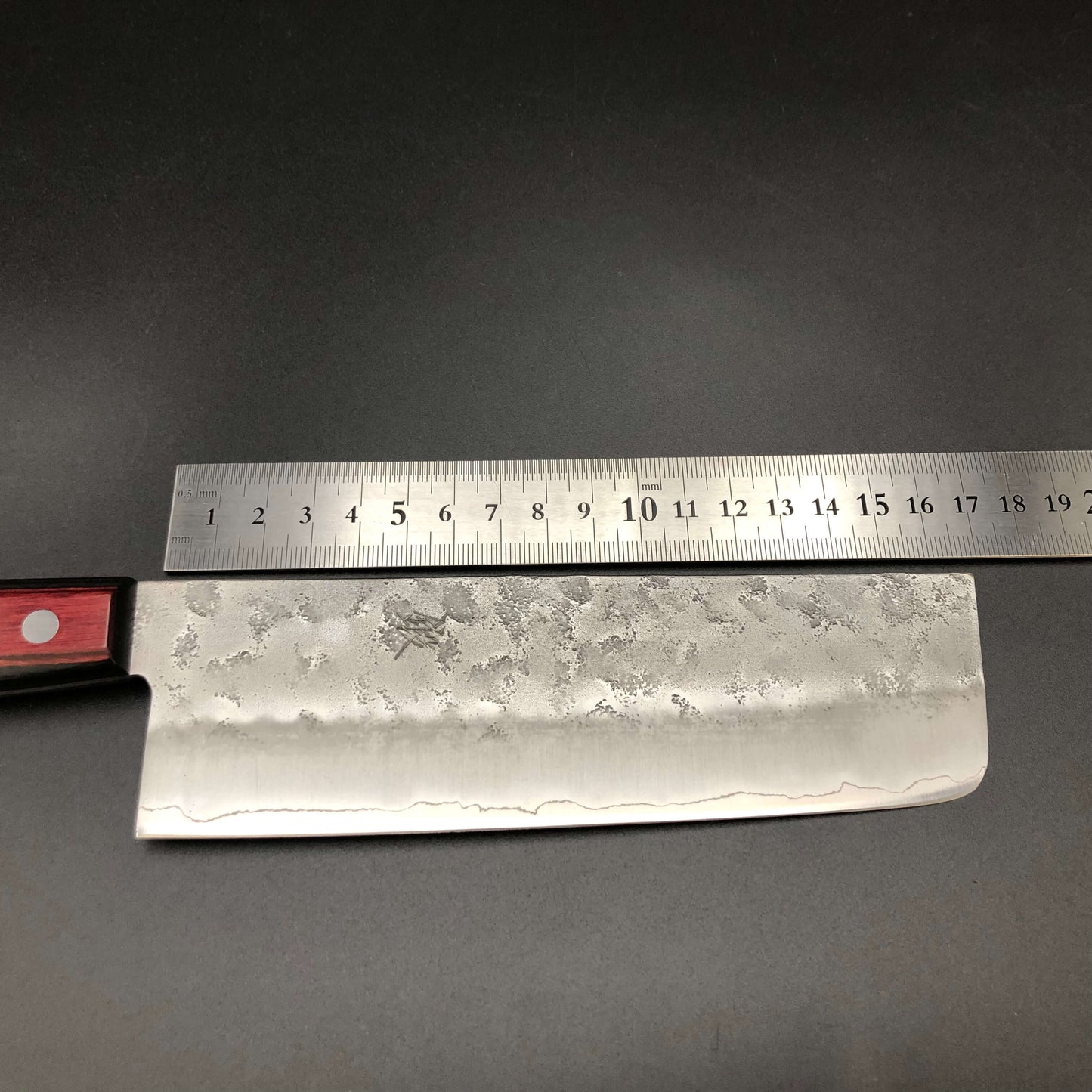 Stainless Nakiri 165㎜ Silver 3 Steel Yo Handle