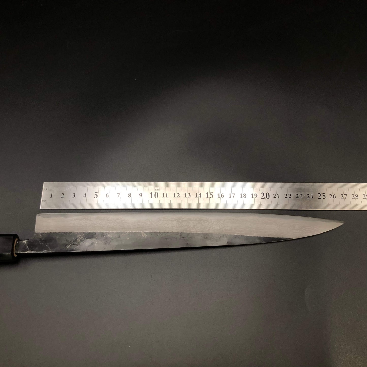 Carbon Sujihiki 270㎜ Damascus Octagonal angle walnut