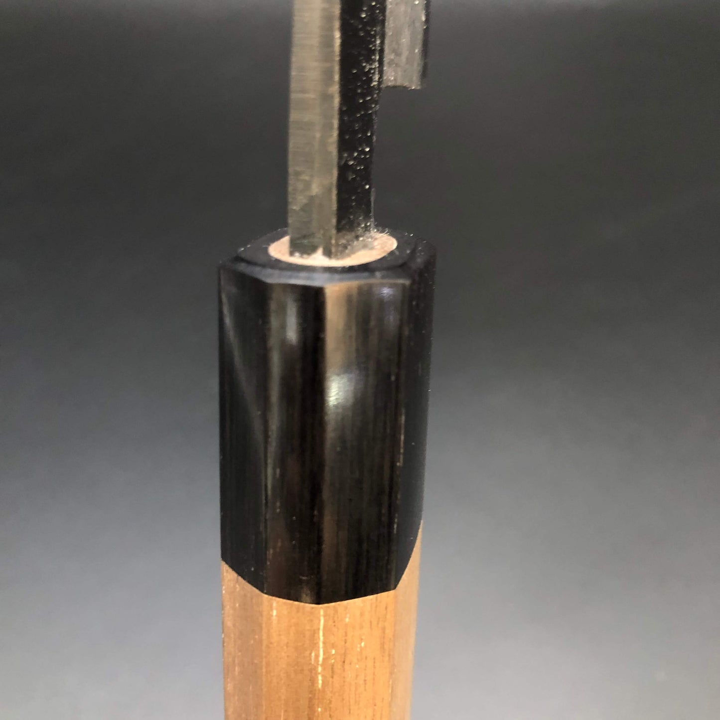 Carbon Sujihiki 270㎜ Damascus Octagonal angle walnut