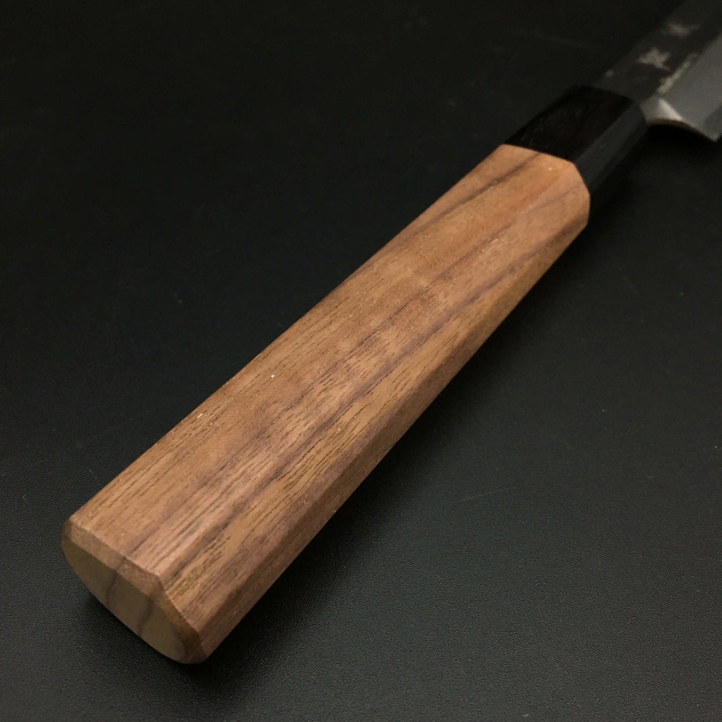 Carbon Yanagiba 210㎜ Octagonal angle walnut