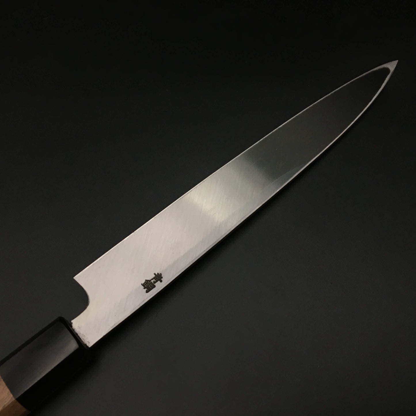 Carbon Yanagiba 210㎜ Octagonal angle walnut