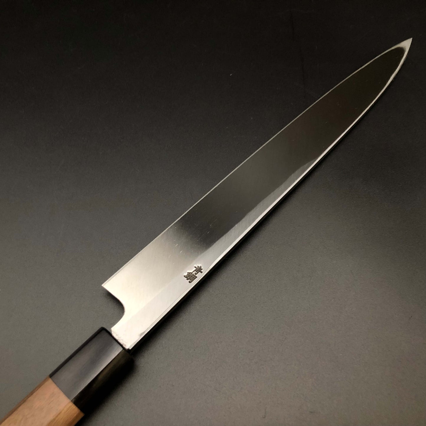 Kurouchi Carbon Yanagiba 270㎜ Octagonal angle walnut