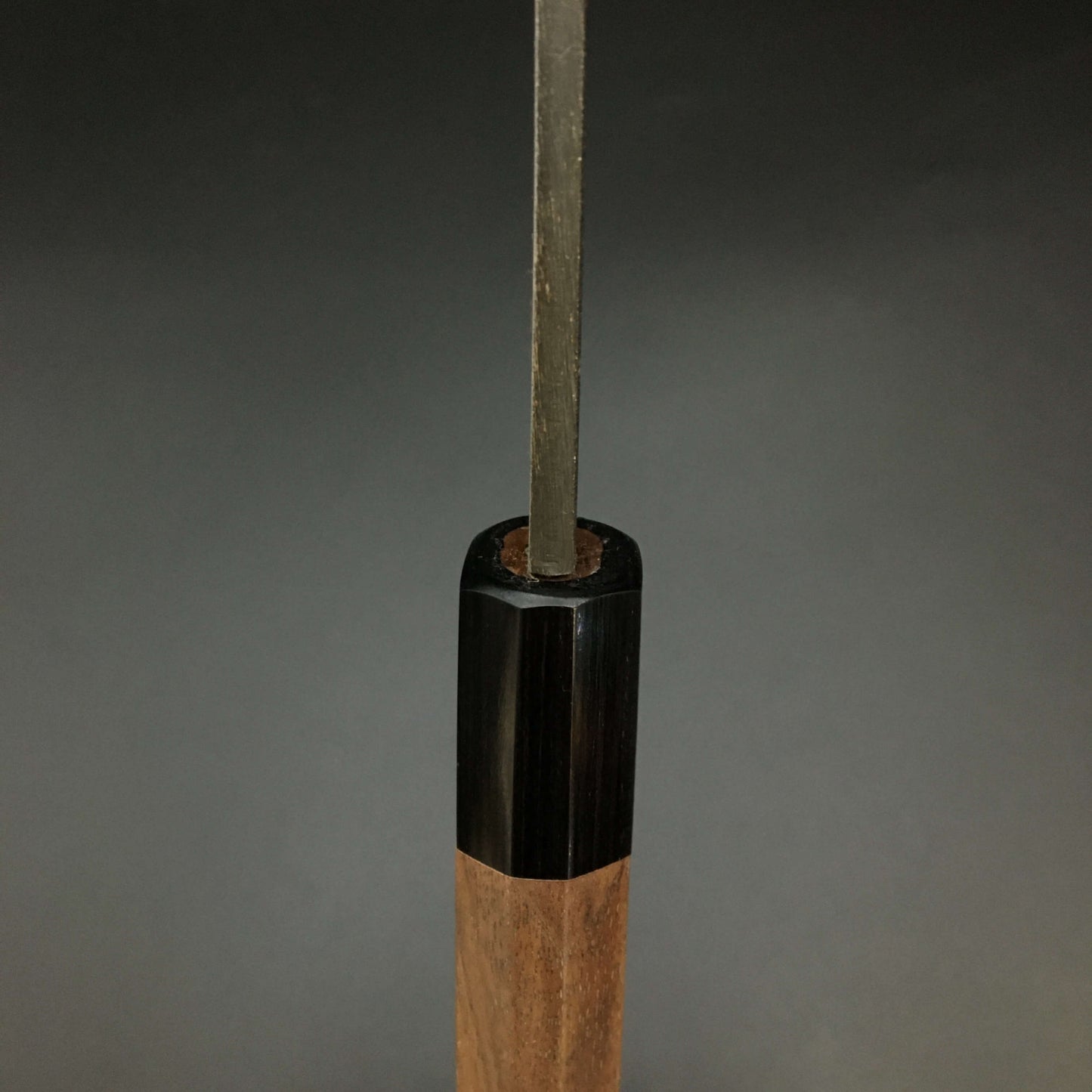 Carbon Yanagiba 210㎜ Octagonal angle walnut