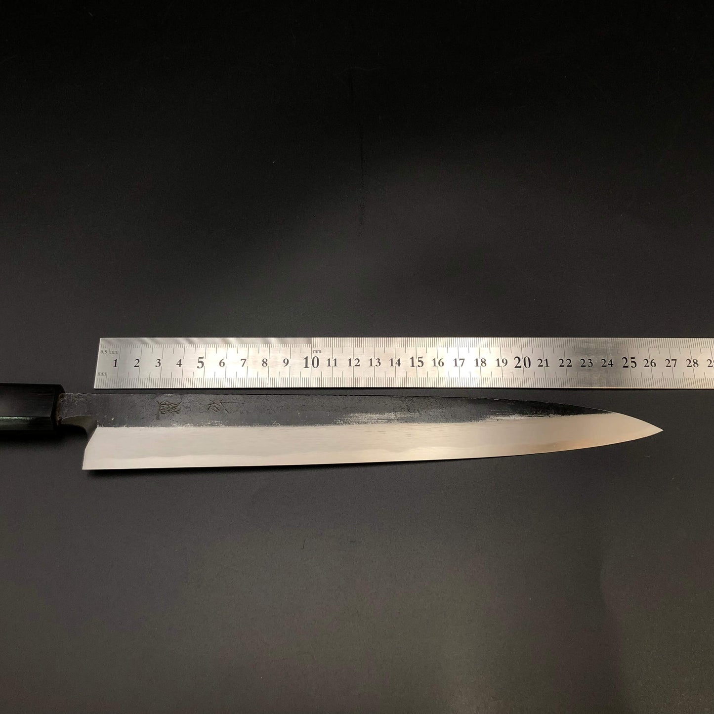 Kurouchi Carbon Yanagiba 270㎜ Octagonal angle walnut