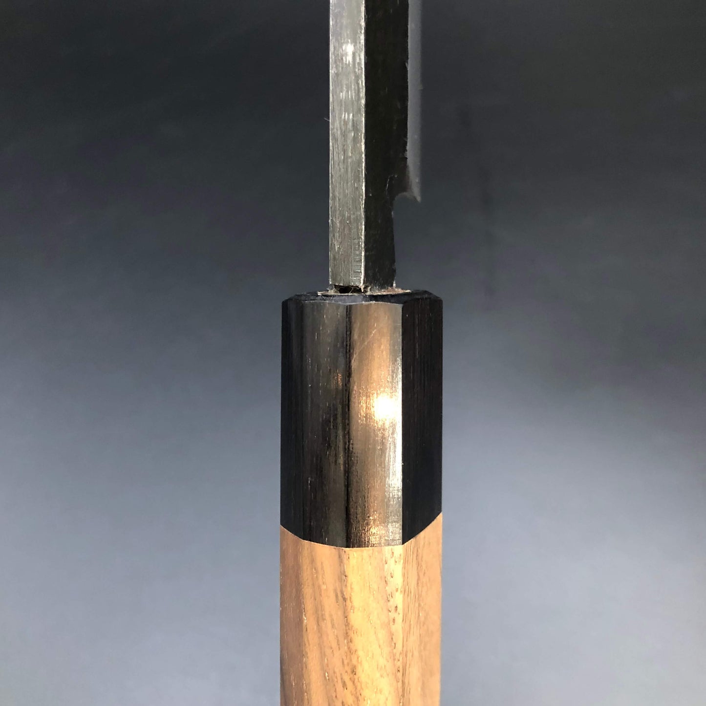 Kurouchi Carbon Yanagiba 270㎜ Octagonal angle walnut