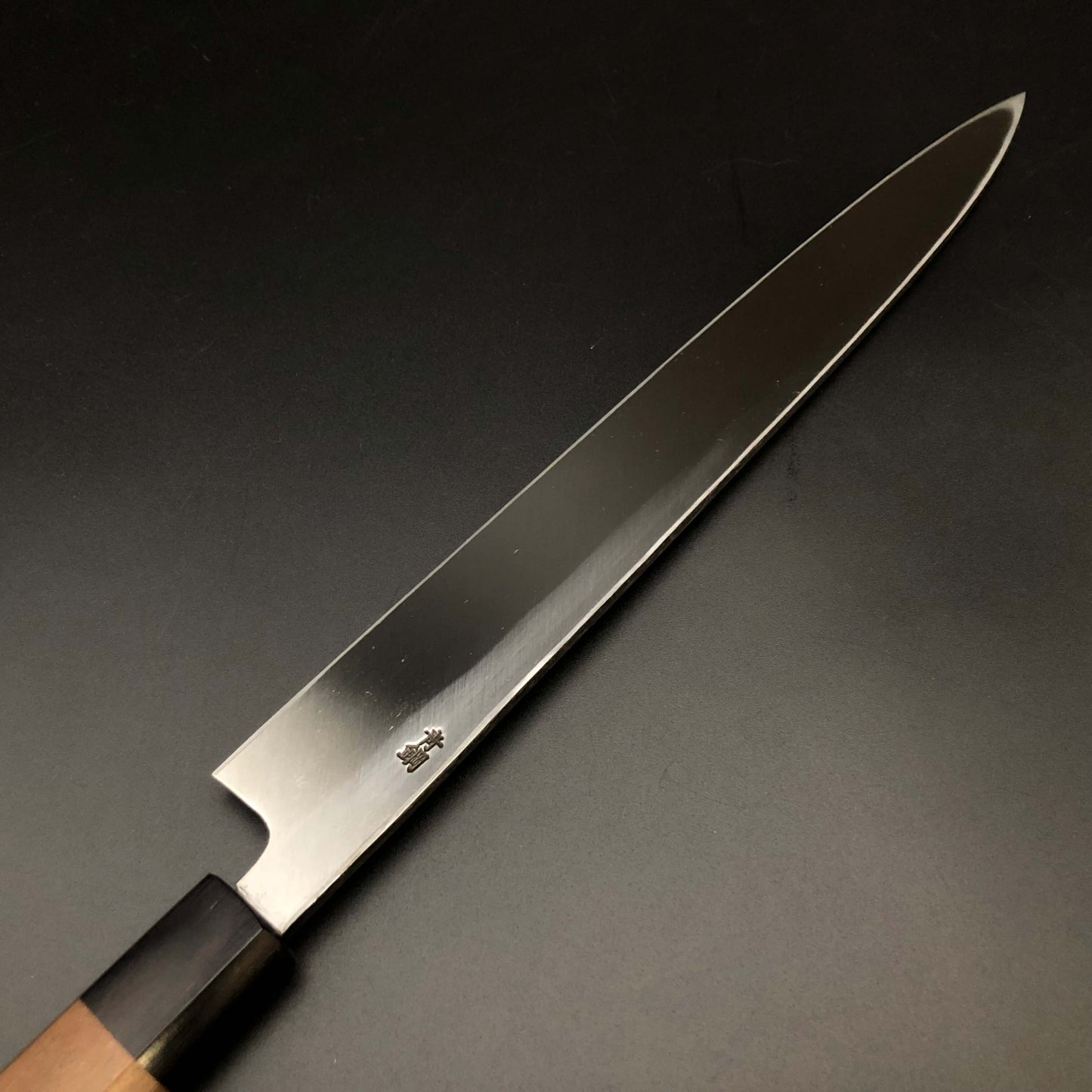 Kurouchi Carbon Yanagiba 300㎜ Octagonal angle walnut