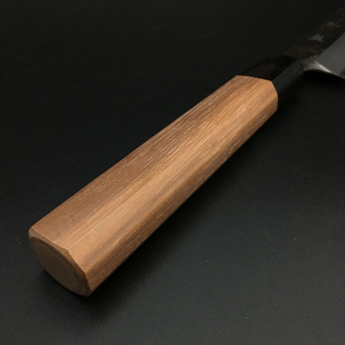 Kurouchi Carbon Yanagiba 300㎜ Octagonal angle walnut