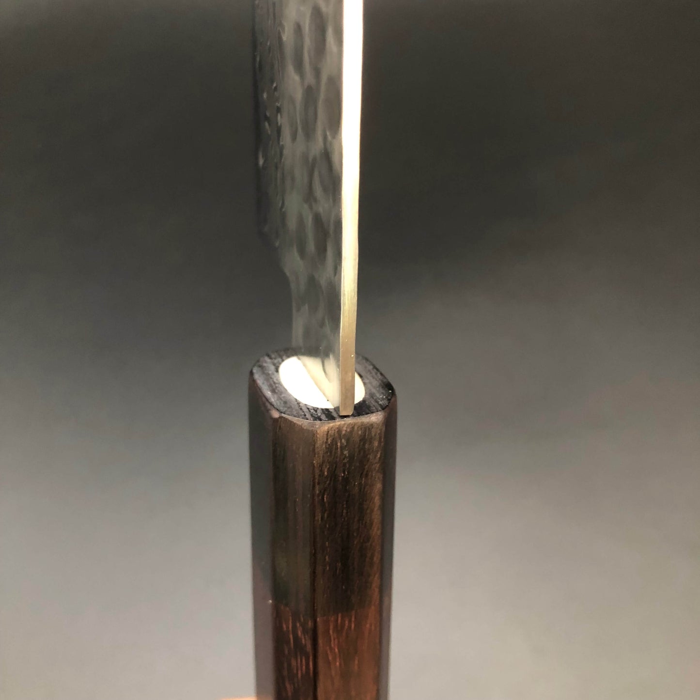 Stainless‐clad Santoku 180㎜ VG10 Steel Damascus 33 layer Rosewood Handle