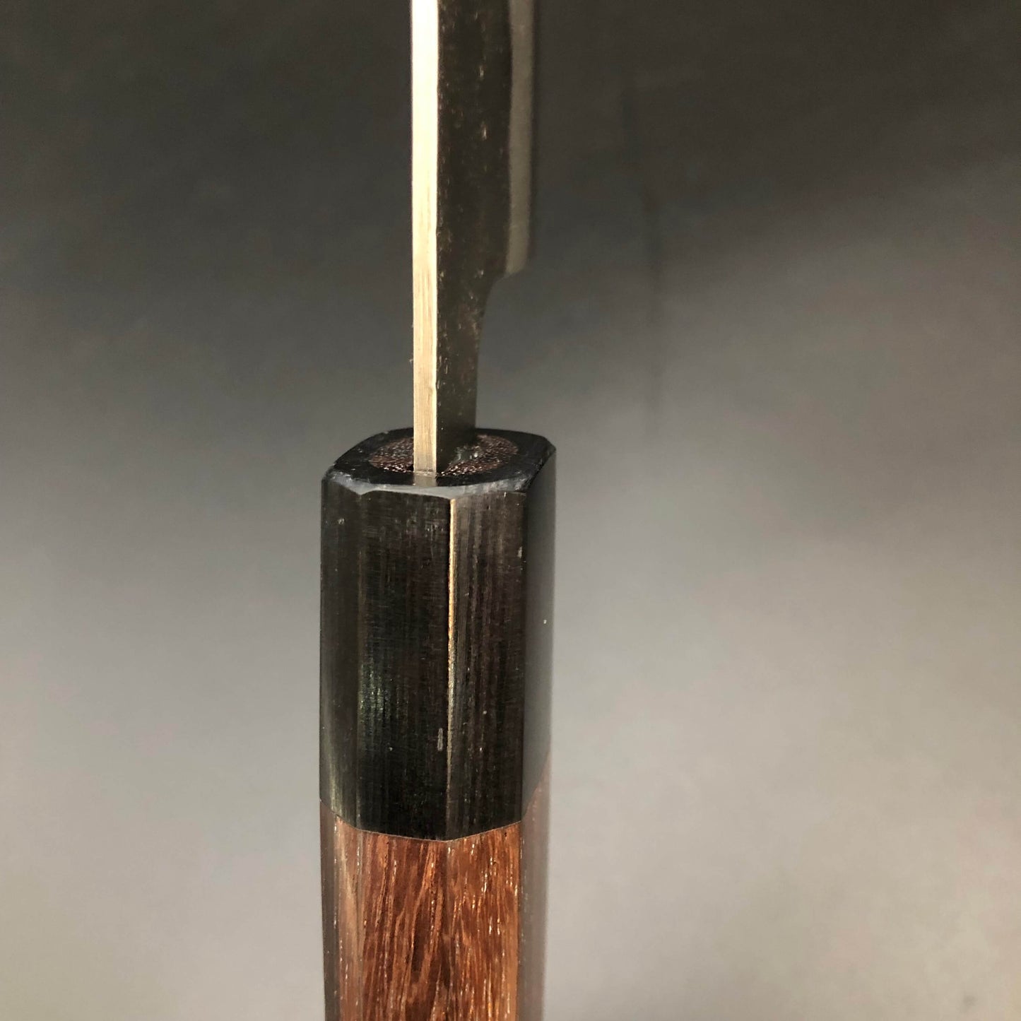 Stainless‐clad Kiritsuke 210㎜ Silver 3 Steel Octagonal angle Rosewood Handle