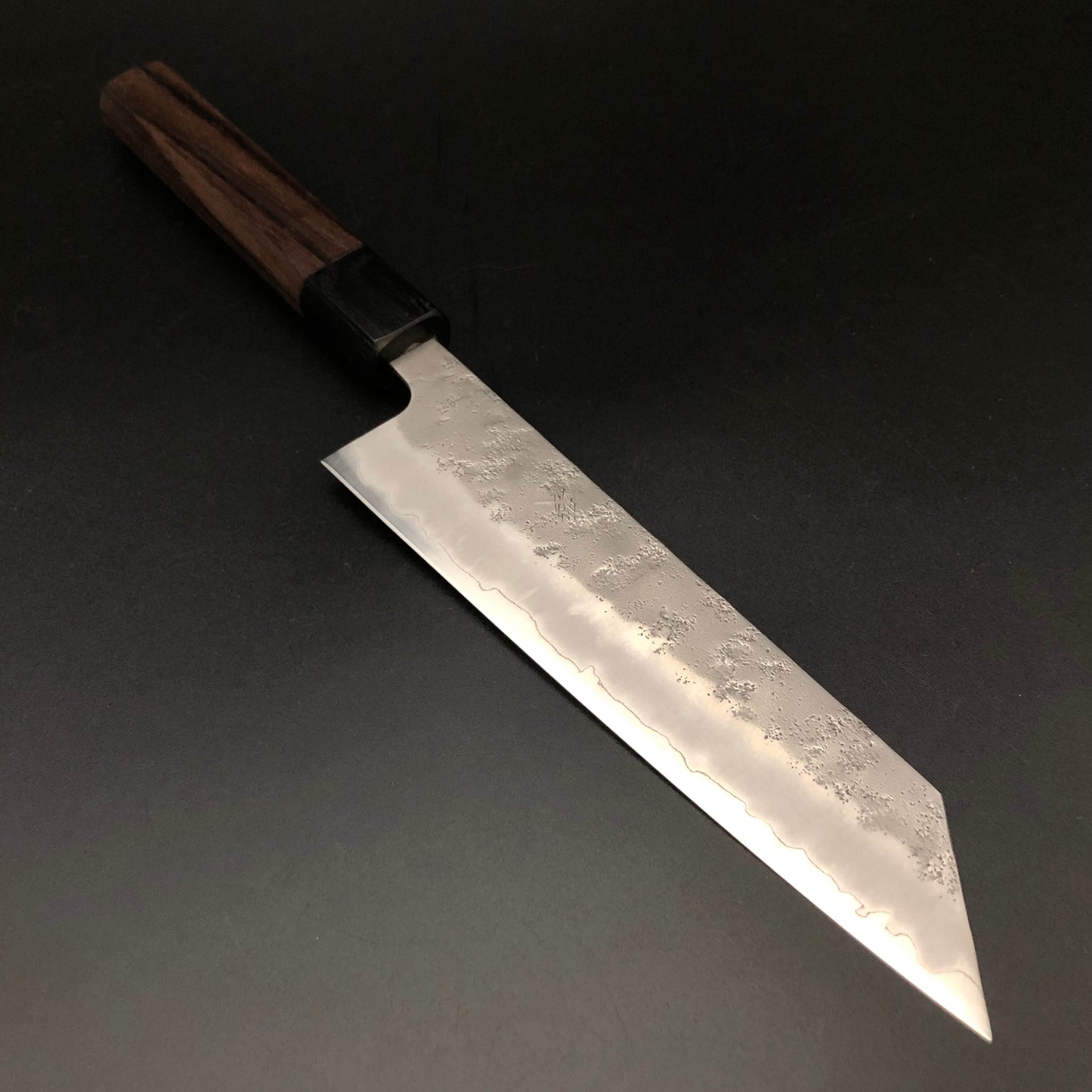 Stainless‐clad Bunka 170㎜ Silver 3 Steel Rosewood Handle