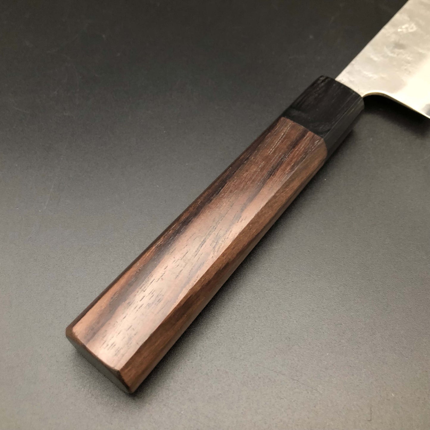 Stainless‐clad Bunka 170㎜ Silver 3 Steel Rosewood Handle