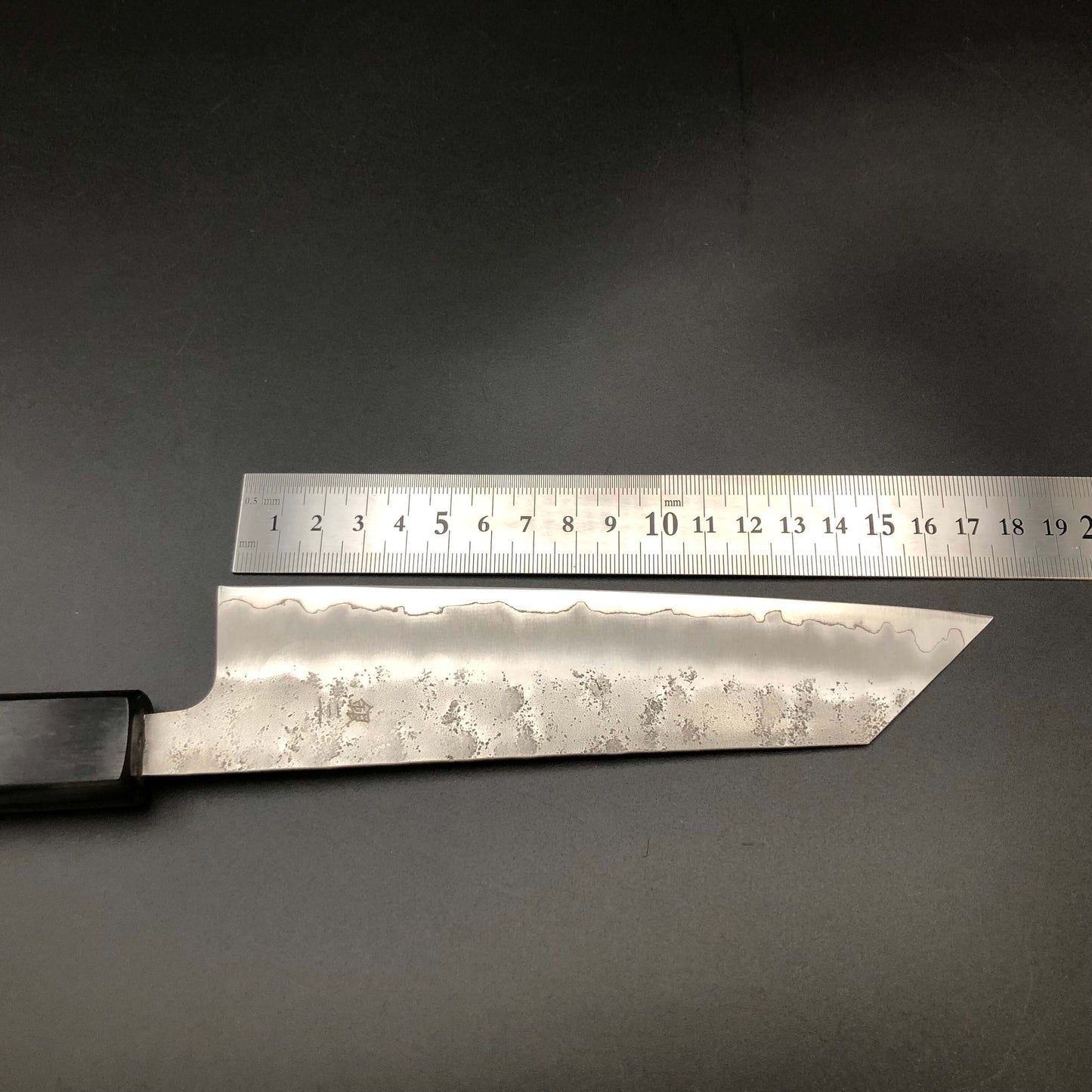 Stainless‐clad Bunka 170㎜ Silver 3 Steel Rosewood Handle