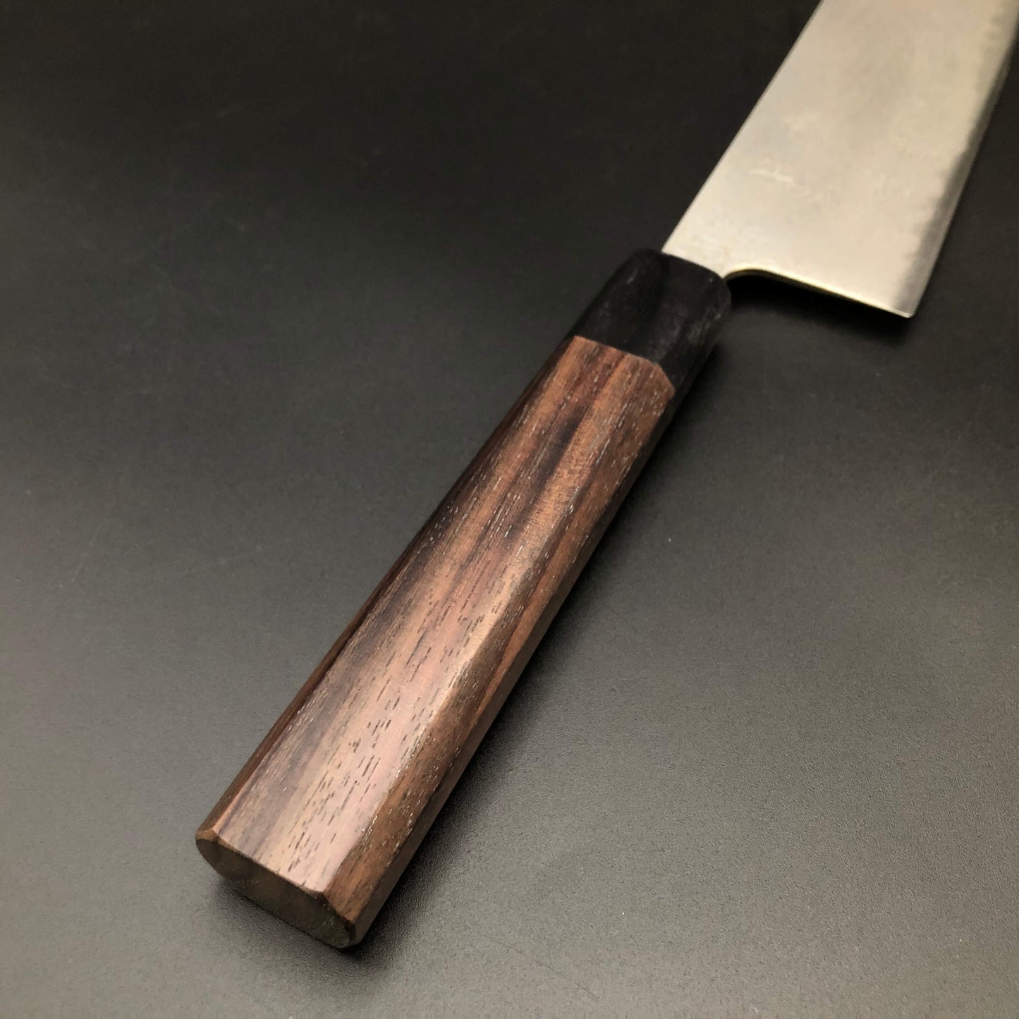 Stainless‐clad 165㎜ Nakiri SLDN Steel Damascus 69 layer Rosewood Handle