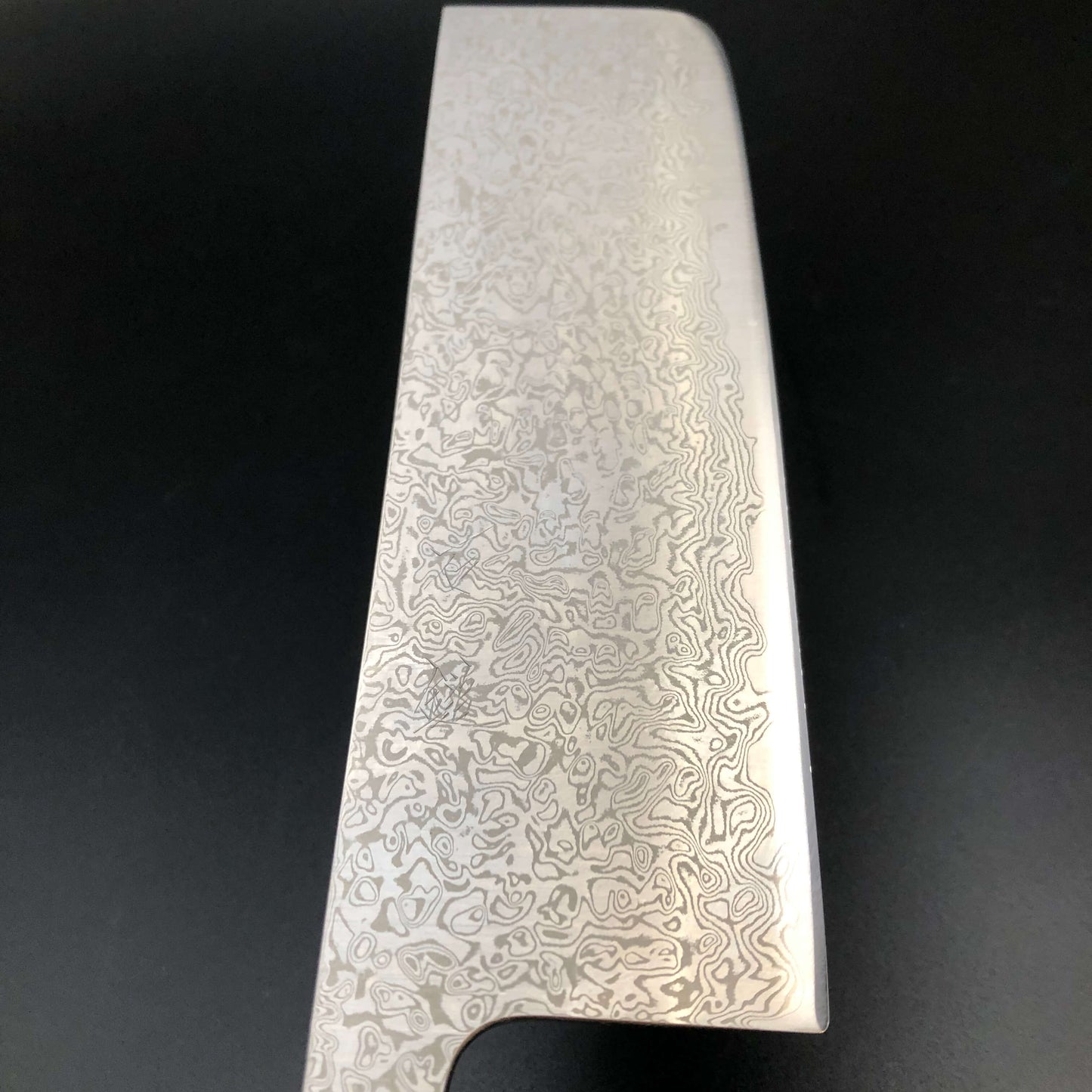 Stainless‐clad 165㎜ Nakiri SLDN Steel Damascus 69 layer Rosewood Handle