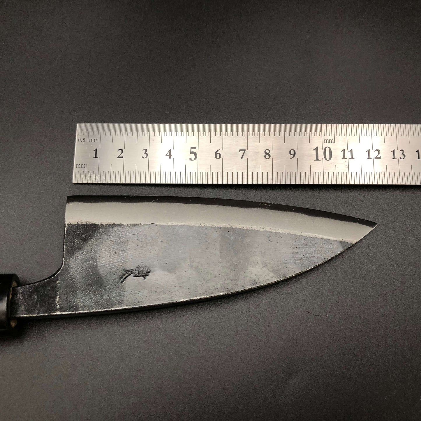 Kurouchi Deba 120㎜ Blue2 Carbon Hackberry Wood Handle