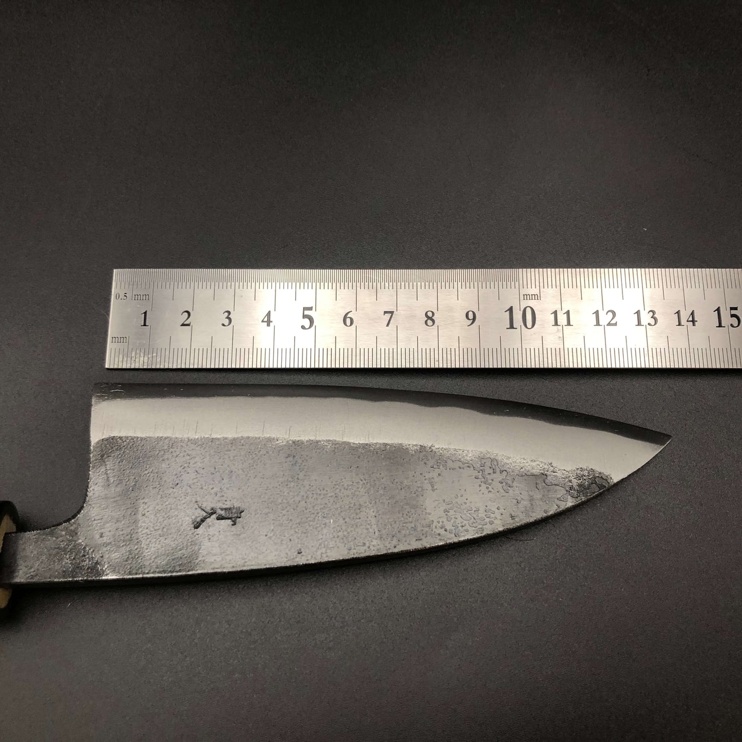 Kurouchi Deba 135㎜ Blue2 Carbon Hackberry Wood Handle