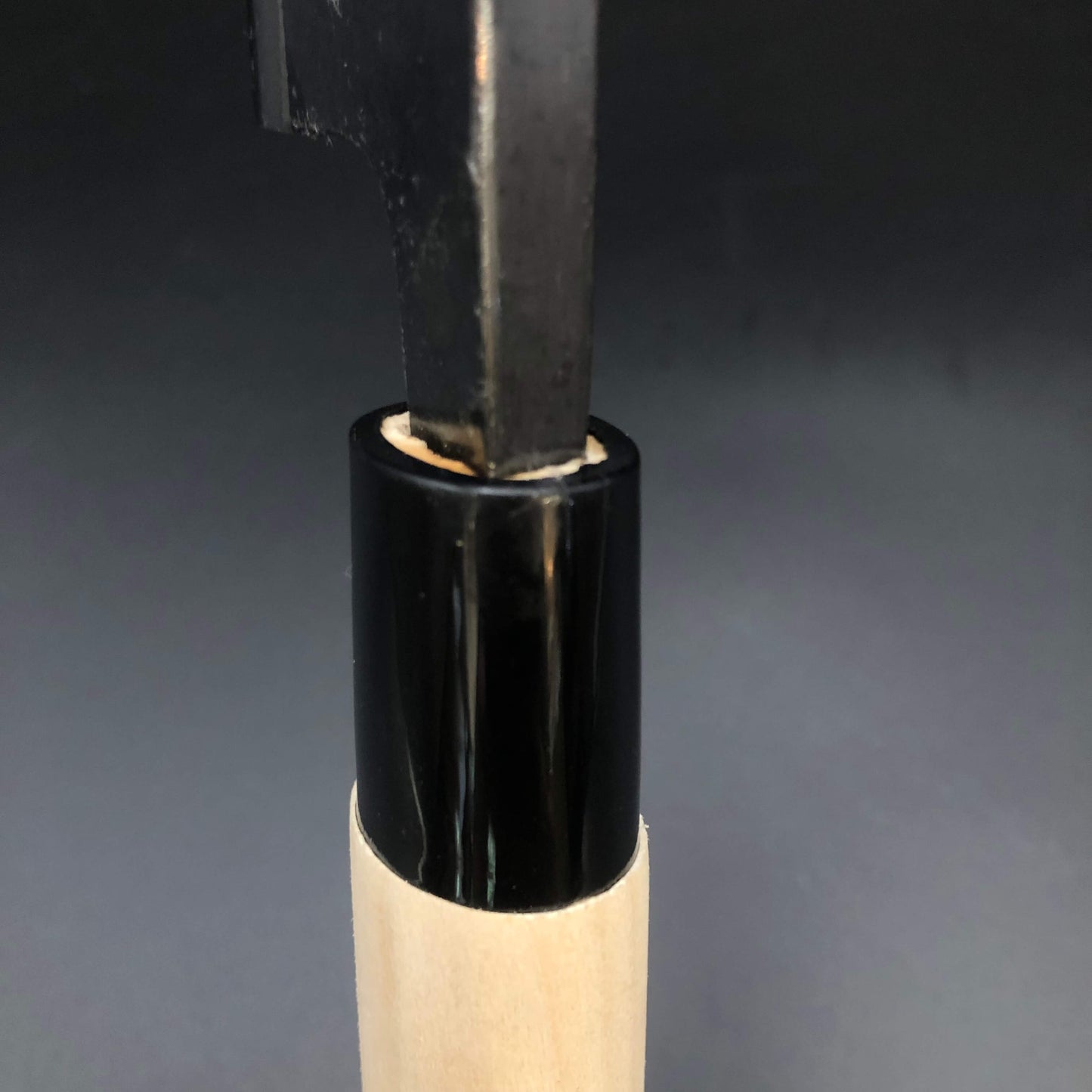 Kurouchi Deba 150㎜ Blue2 Carbon Hackberry Wood Handle