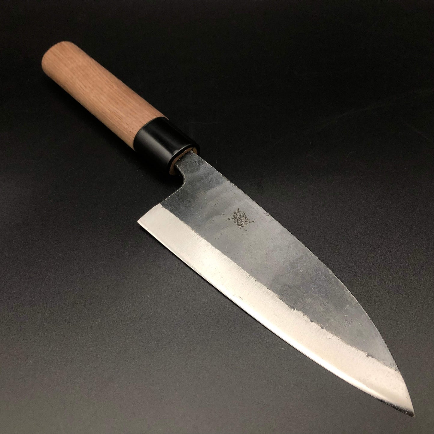 Kurouchi Deba 150㎜ Blue2 Carbon Walnut Wood Handle