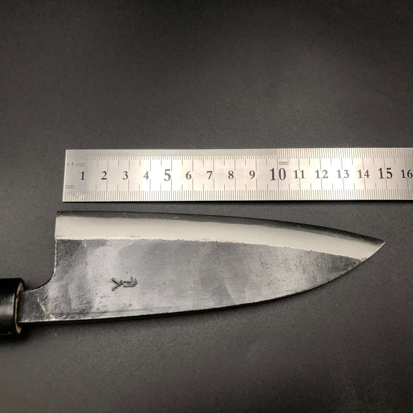 Kurouchi Deba 150㎜ Blue2 Carbon Walnut Wood Handle