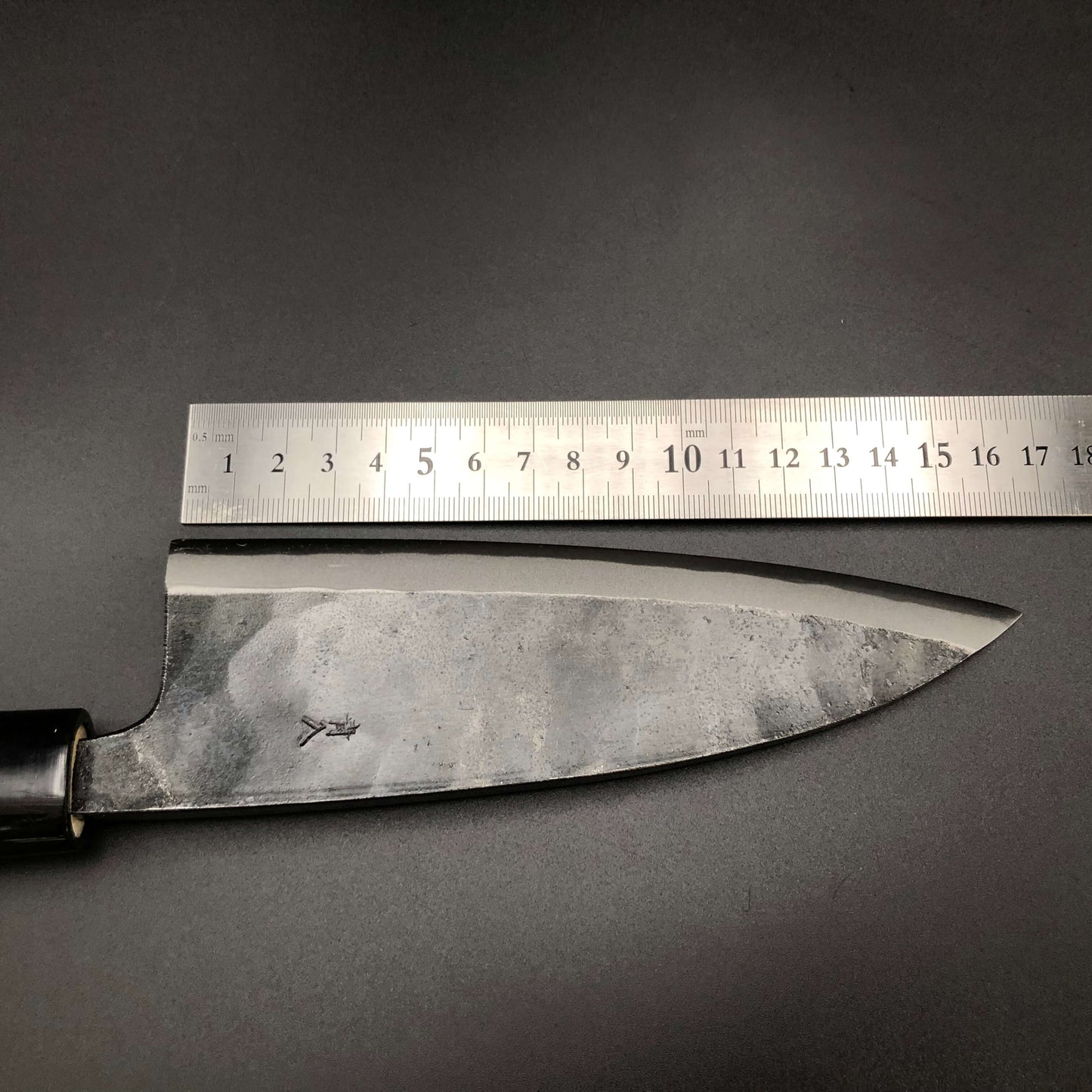 Kurouchi Deba 165㎜ Blue2 Carbon Hackberry Wood Handle