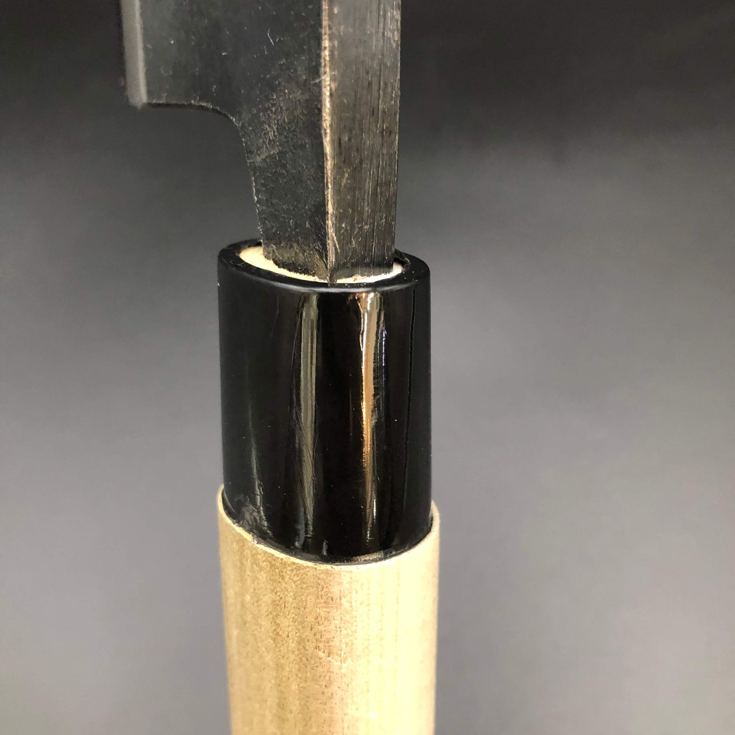 Kurouchi Deba 165㎜ Blue2 Carbon Hackberry Wood Handle