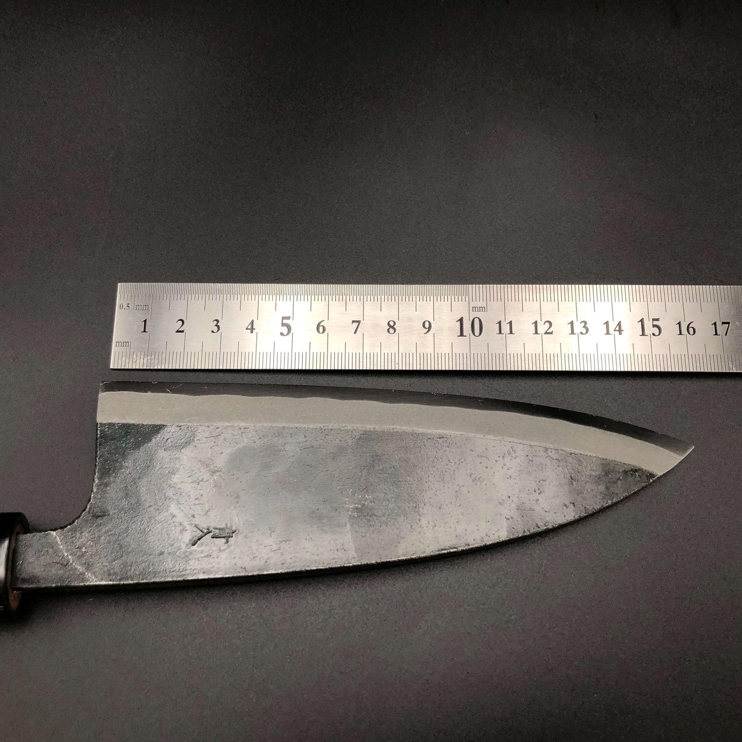 Kurouchi Deba 165㎜ Blue2 Carbon Walnut Wood Handle