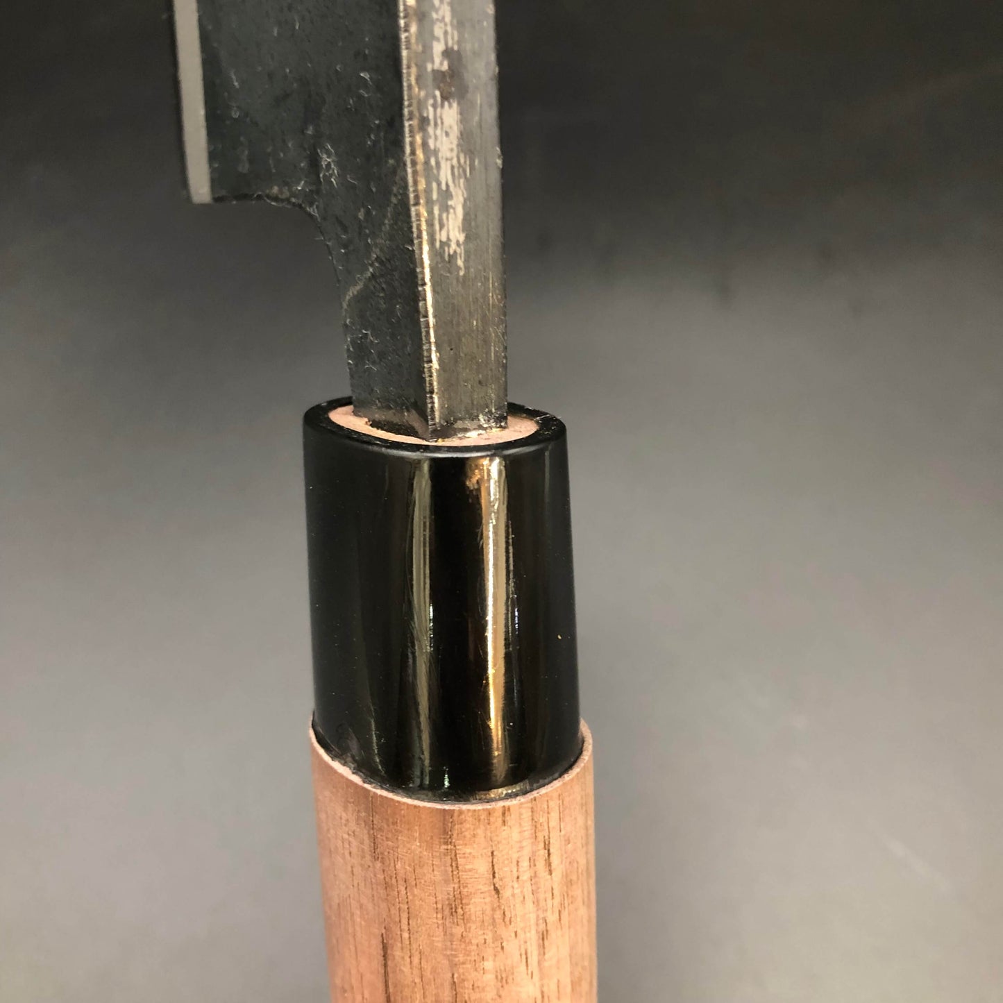 Kurouchi Deba 165㎜ Blue2 Carbon Walnut Wood Handle