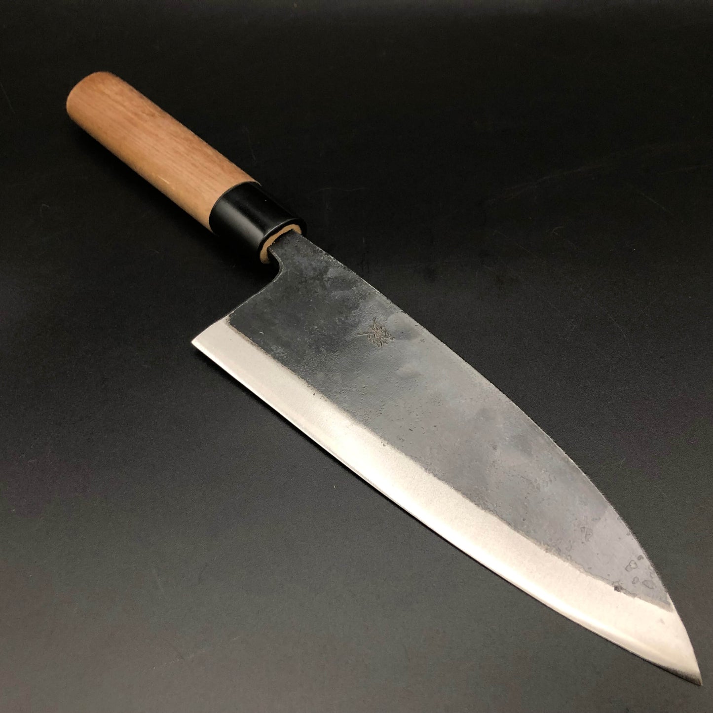 Kurouchi Deba 180㎜ Blue2 Carbon Walnut Wood Handle