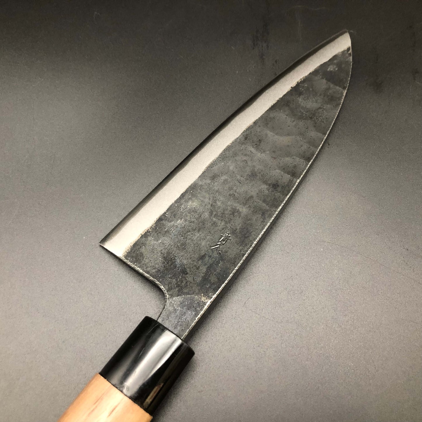 Kurouchi Deba 180㎜ Blue2 Carbon Walnut Wood Handle
