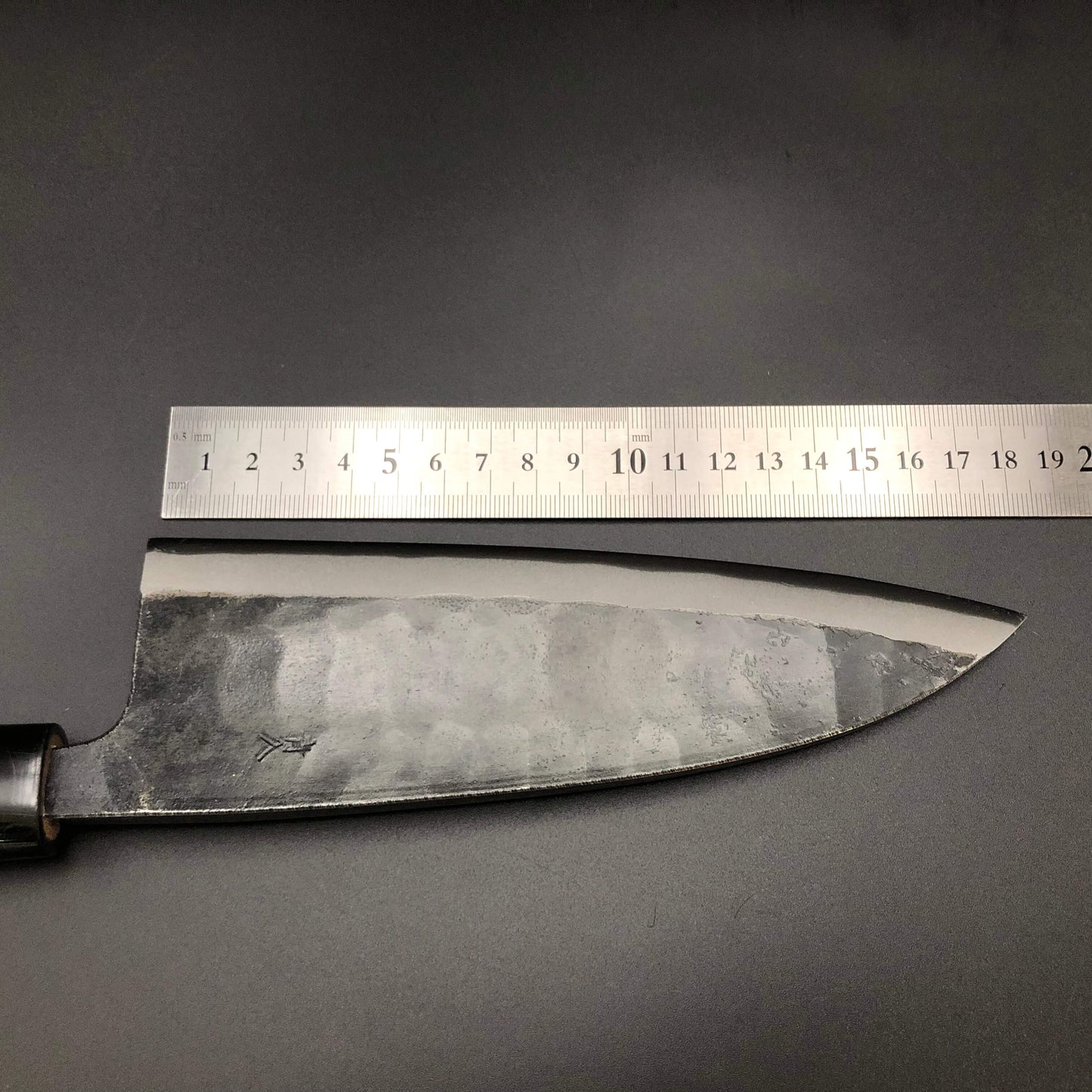 Kurouchi Deba 180㎜ Blue2 Carbon Walnut Wood Handle
