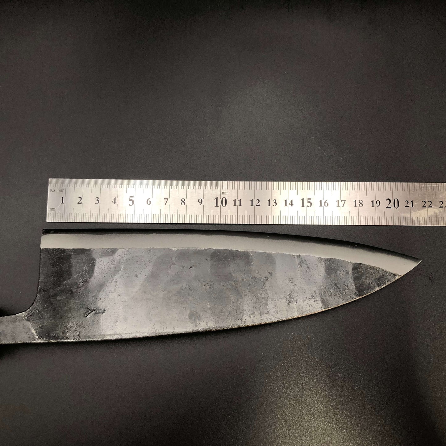 Kurouchi Deba 210㎜ Blue2 Carbon Hackberry Wood Handle