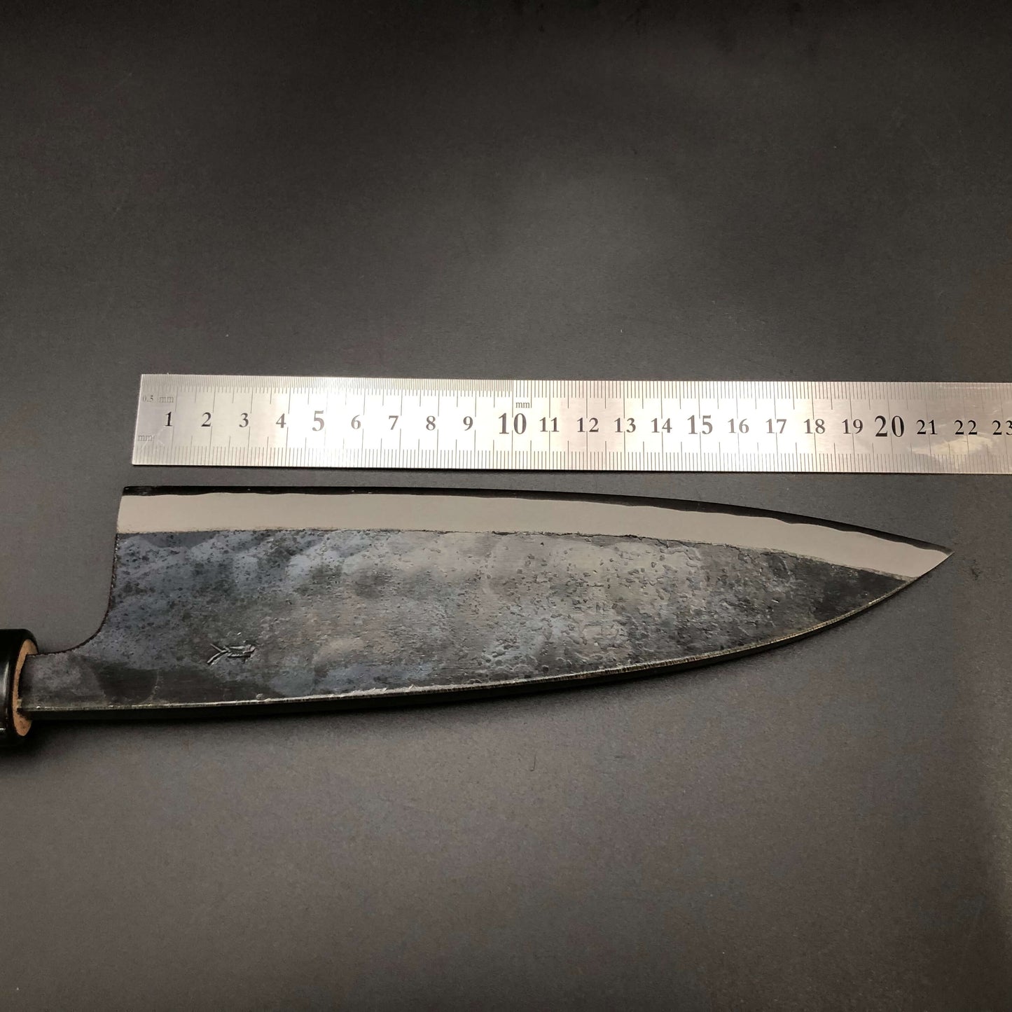 Kurouchi Deba 210㎜ Blue2 Carbon Walnut Wood Handle