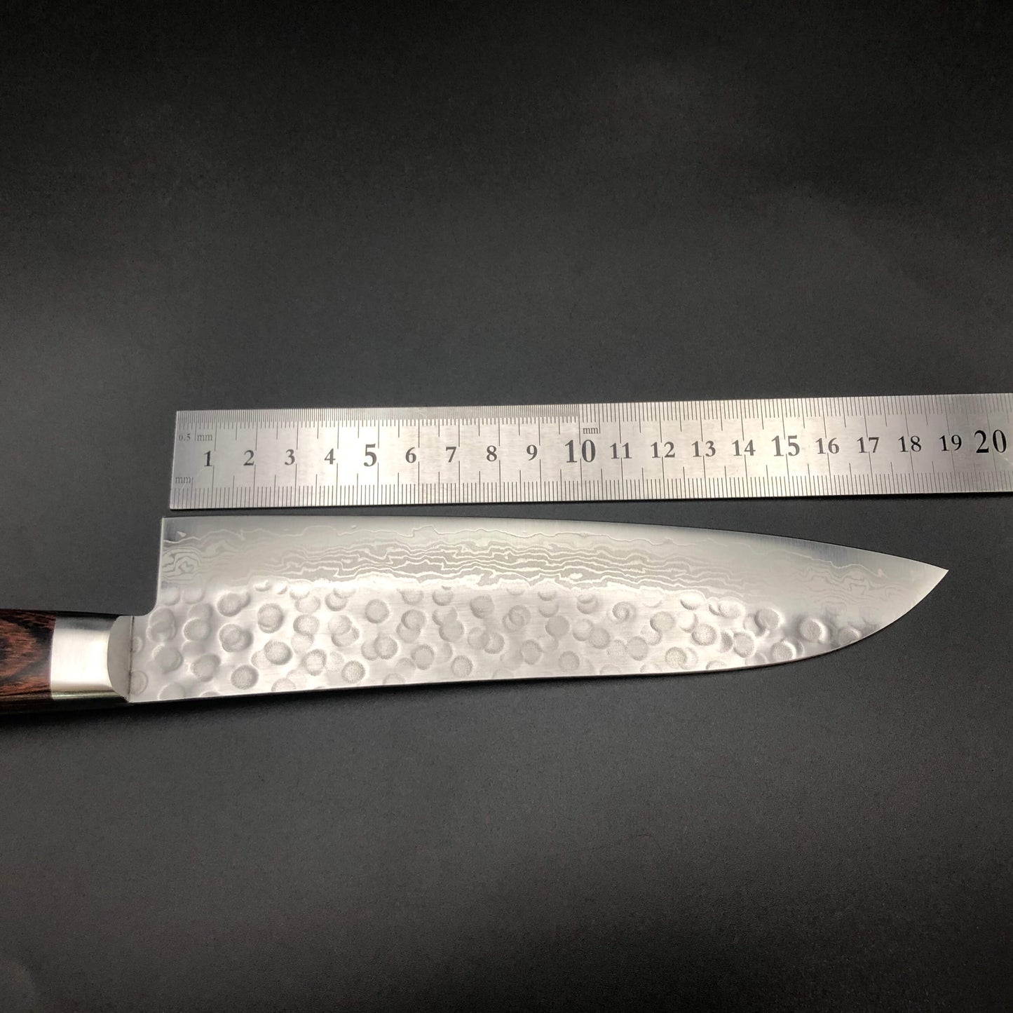 Santoku 180㎜ VG10 Steel Damascus 17 layer Western Handle