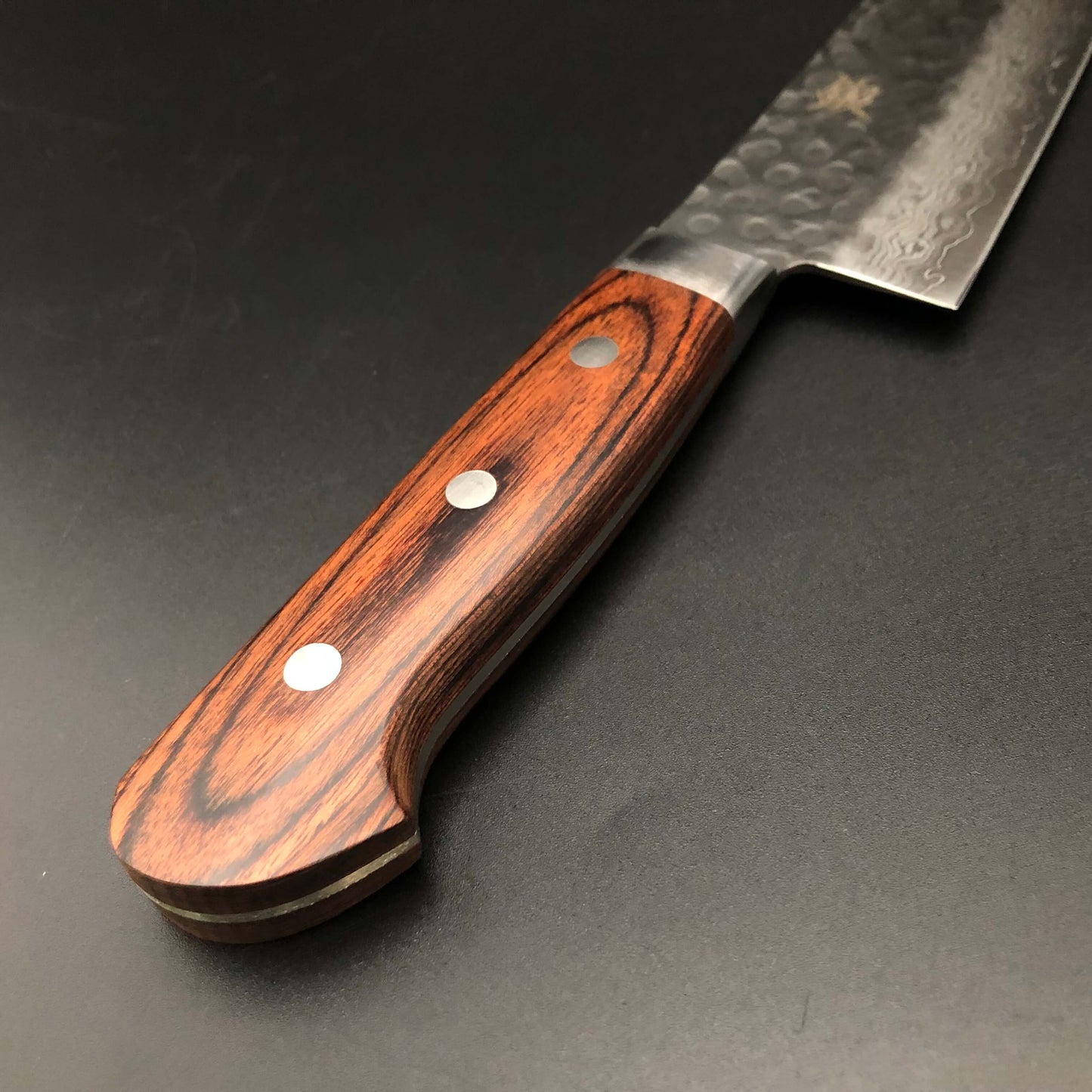 Stainless Gyuto 240㎜ VG10 Steel Damascus 17 layer Mahogany Yo Handle