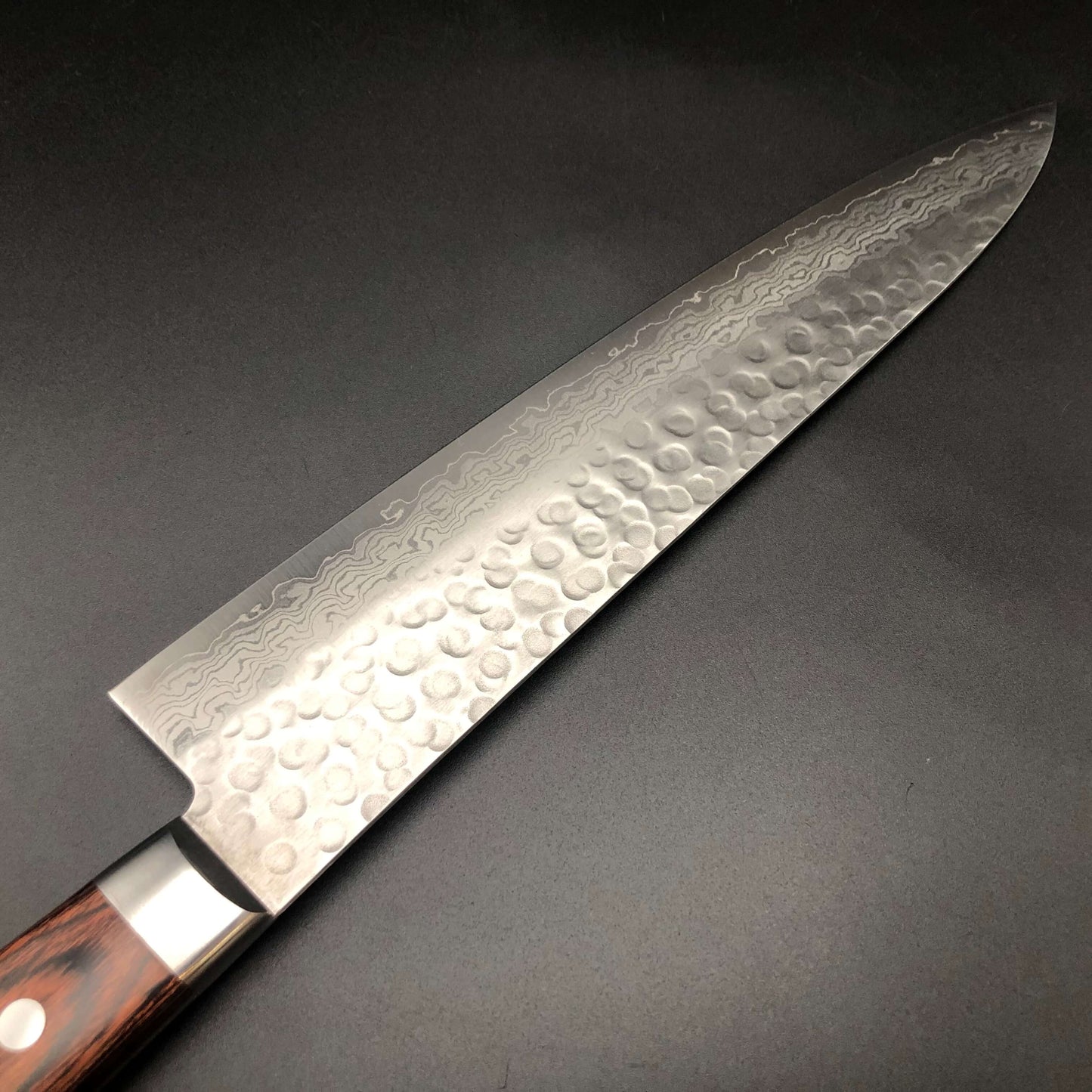 Stainless Gyuto 240㎜ VG10 Steel Damascus 17 layer Mahogany Yo Handle