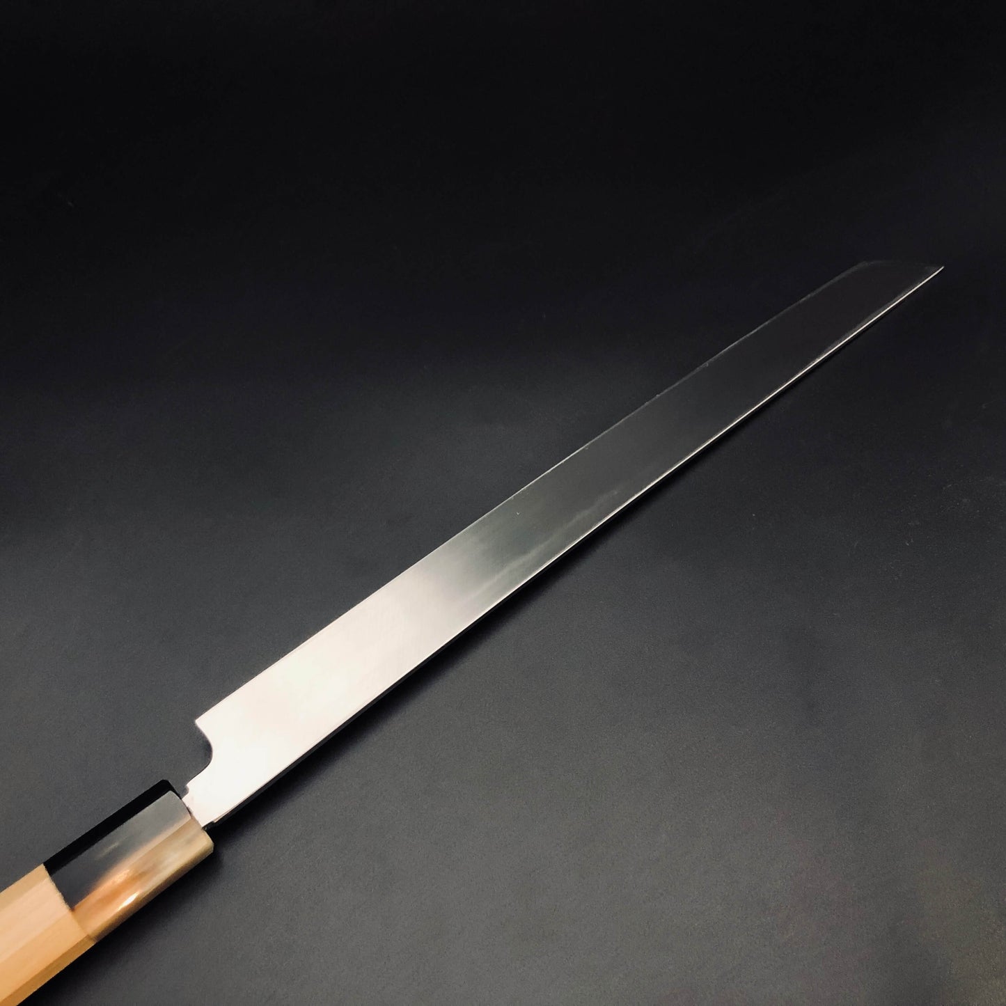 Honyaki Sakimaru Takobiki 300㎜ Blue Octagonal angle Magnolia