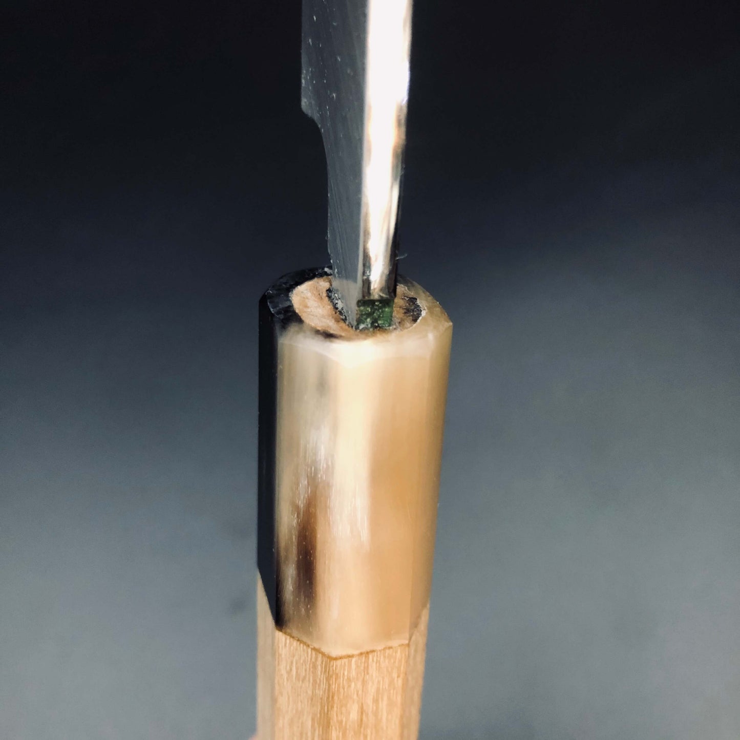 Honyaki Sakimaru Takobiki 300㎜ Blue Octagonal angle Magnolia