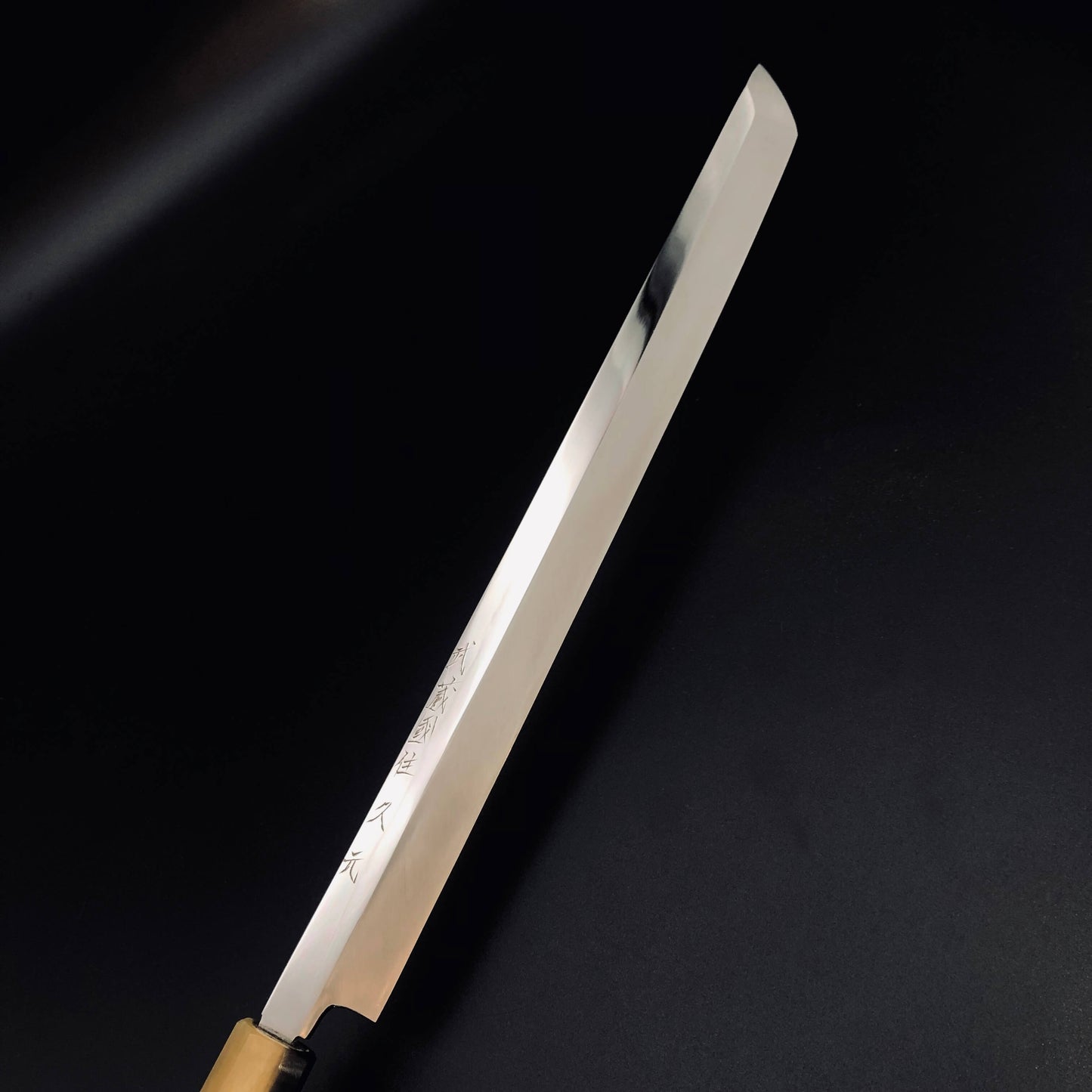 Honyaki Sakimaru Takobiki 300㎜ Blue Octagonal angle Magnolia