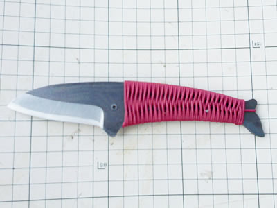 Balaenoptera brydei type mini knife