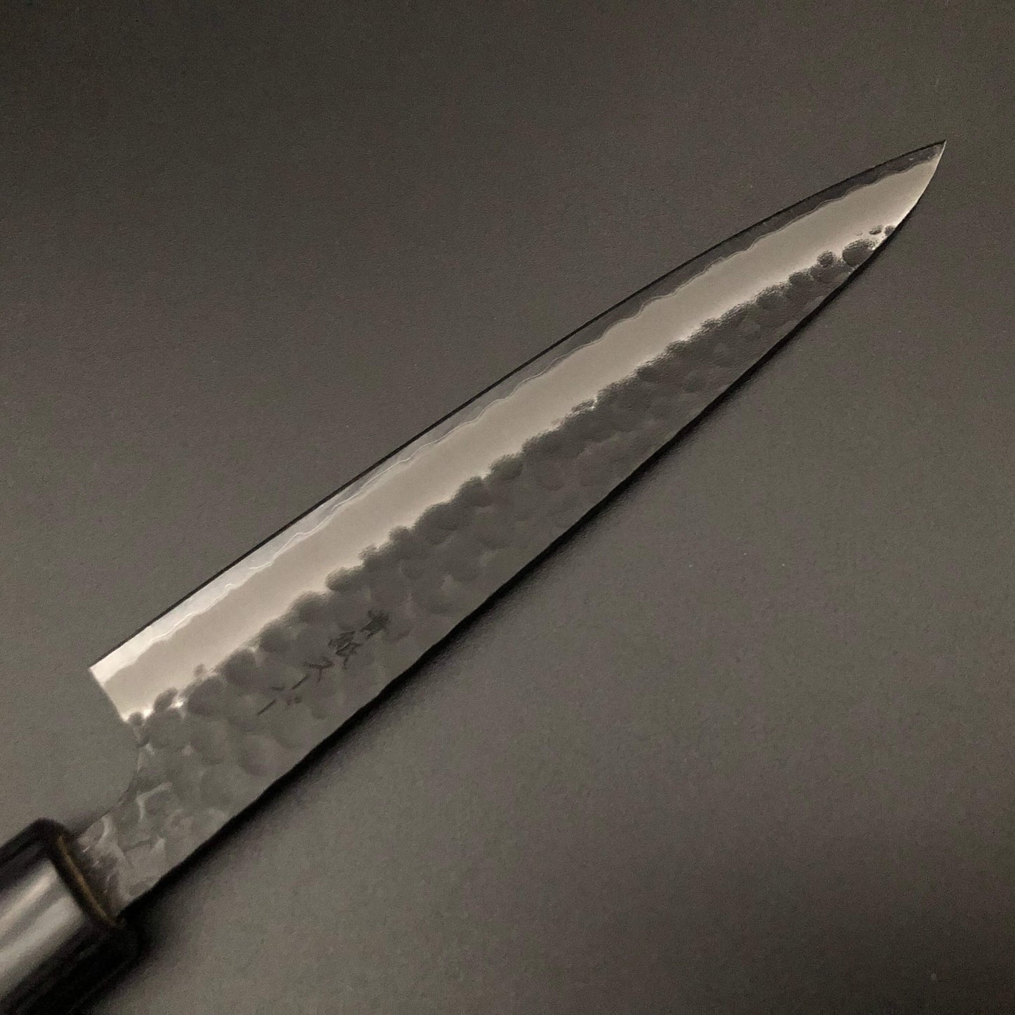 Stainless‐clad Petty 135㎜ Carbon Steel Rosewood