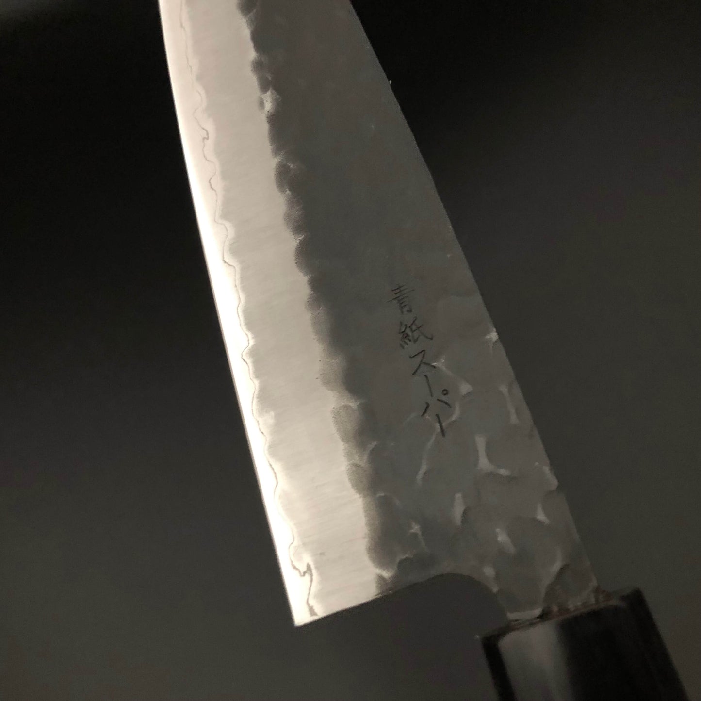 Stainless‐clad Santoku 165㎜ Carbon Steel Rosewood Handle　