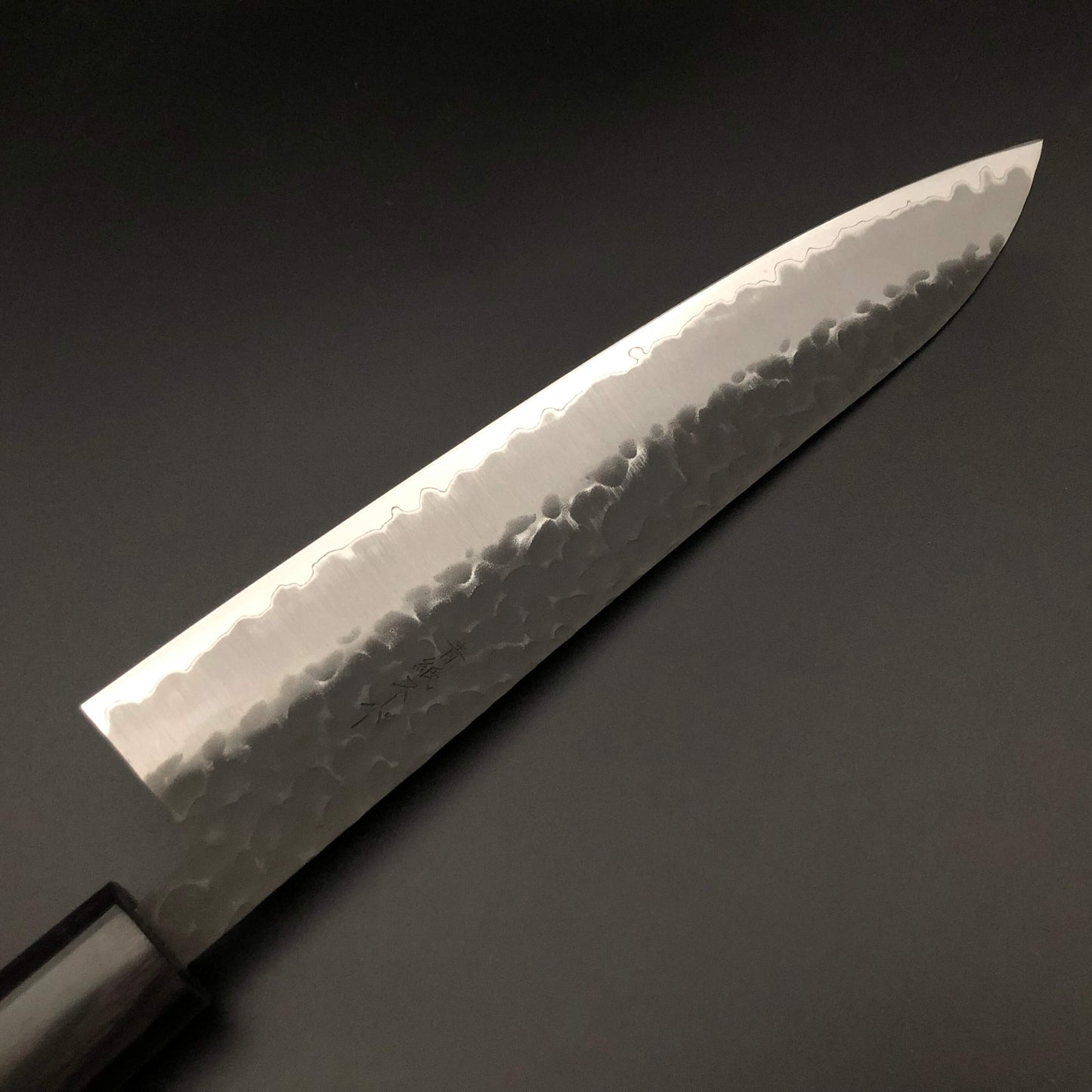 Stainless‐clad Gyuto 240㎜ Carbon Steel Octagonal angle Rosewood